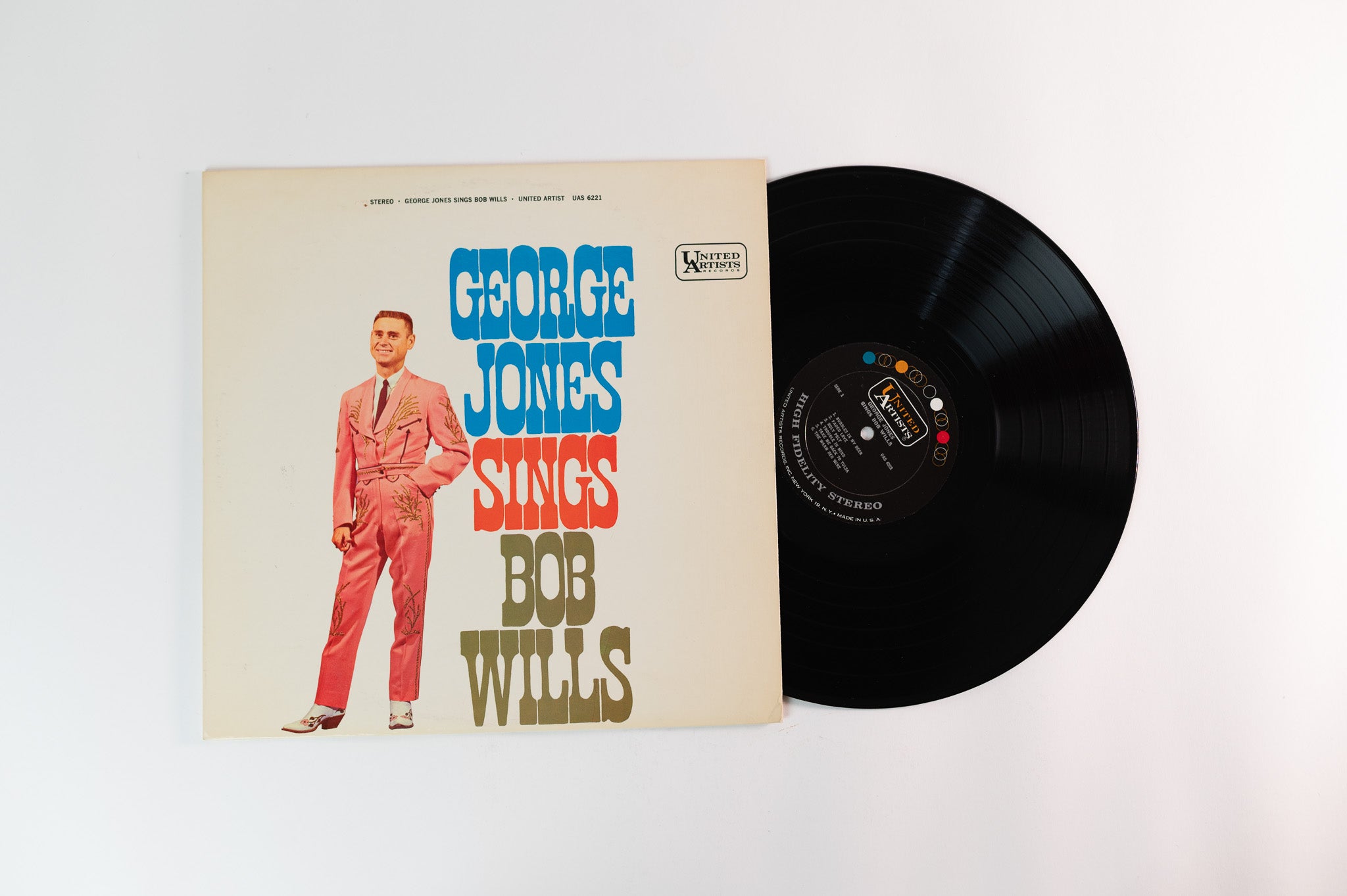 George Jones - George Jones Sings Bob Wills on United Artists Stereo