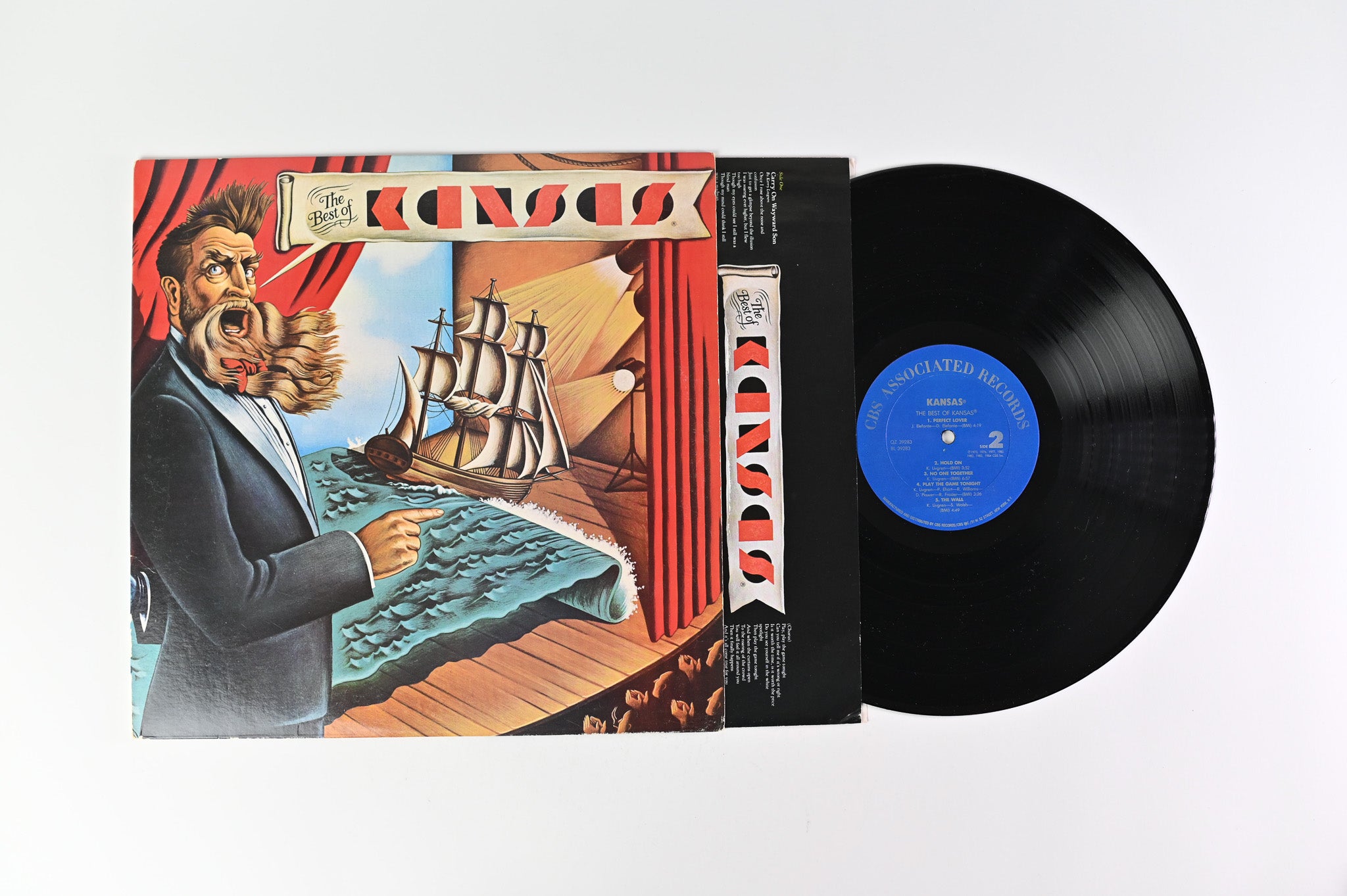 Kansas - The Best Of Kansas on CBS Associated Records