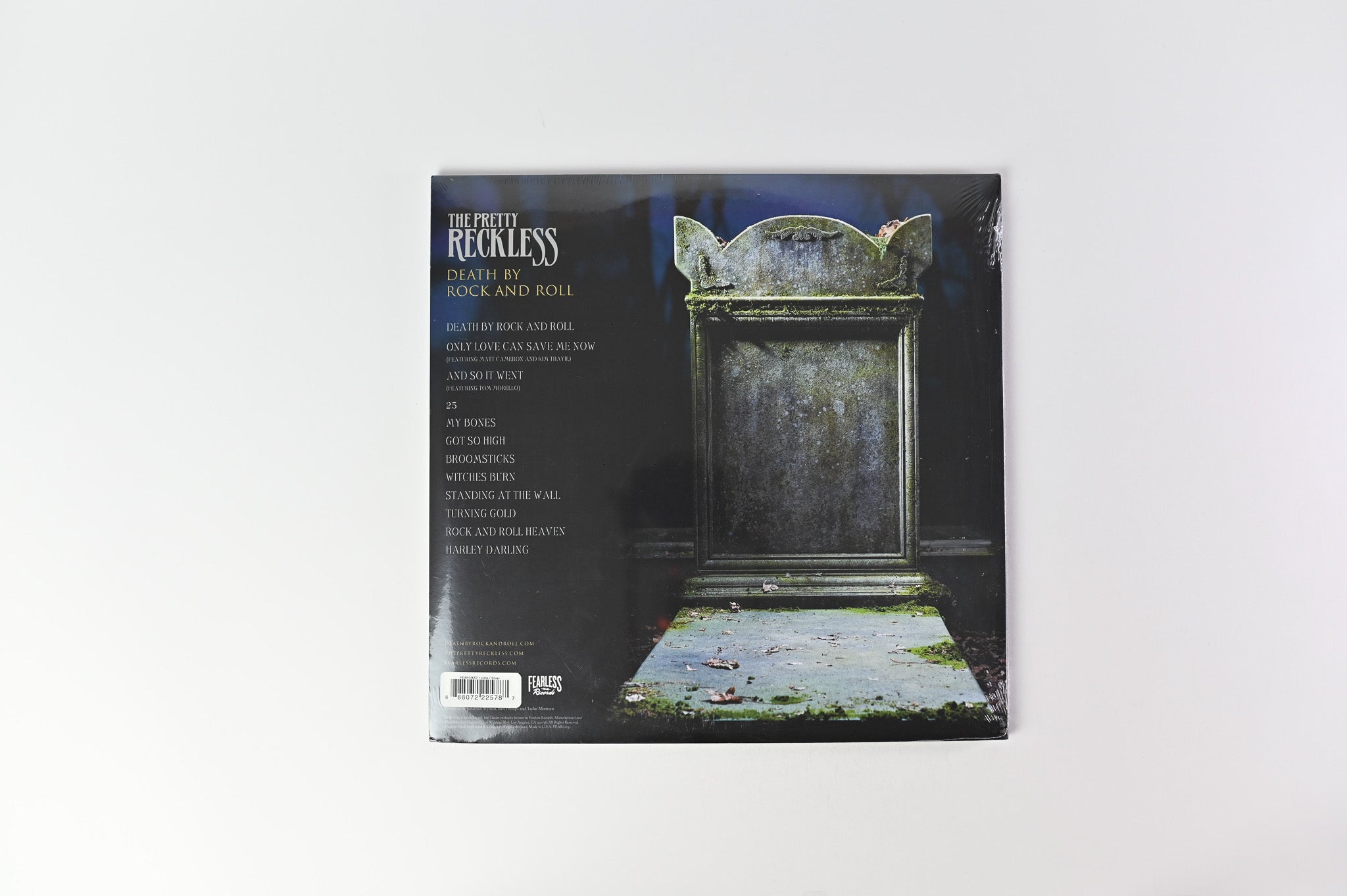 The Pretty Reckless - Death By Rock And Roll on Fearless Ltd Etched Silver Vinyl Sealed