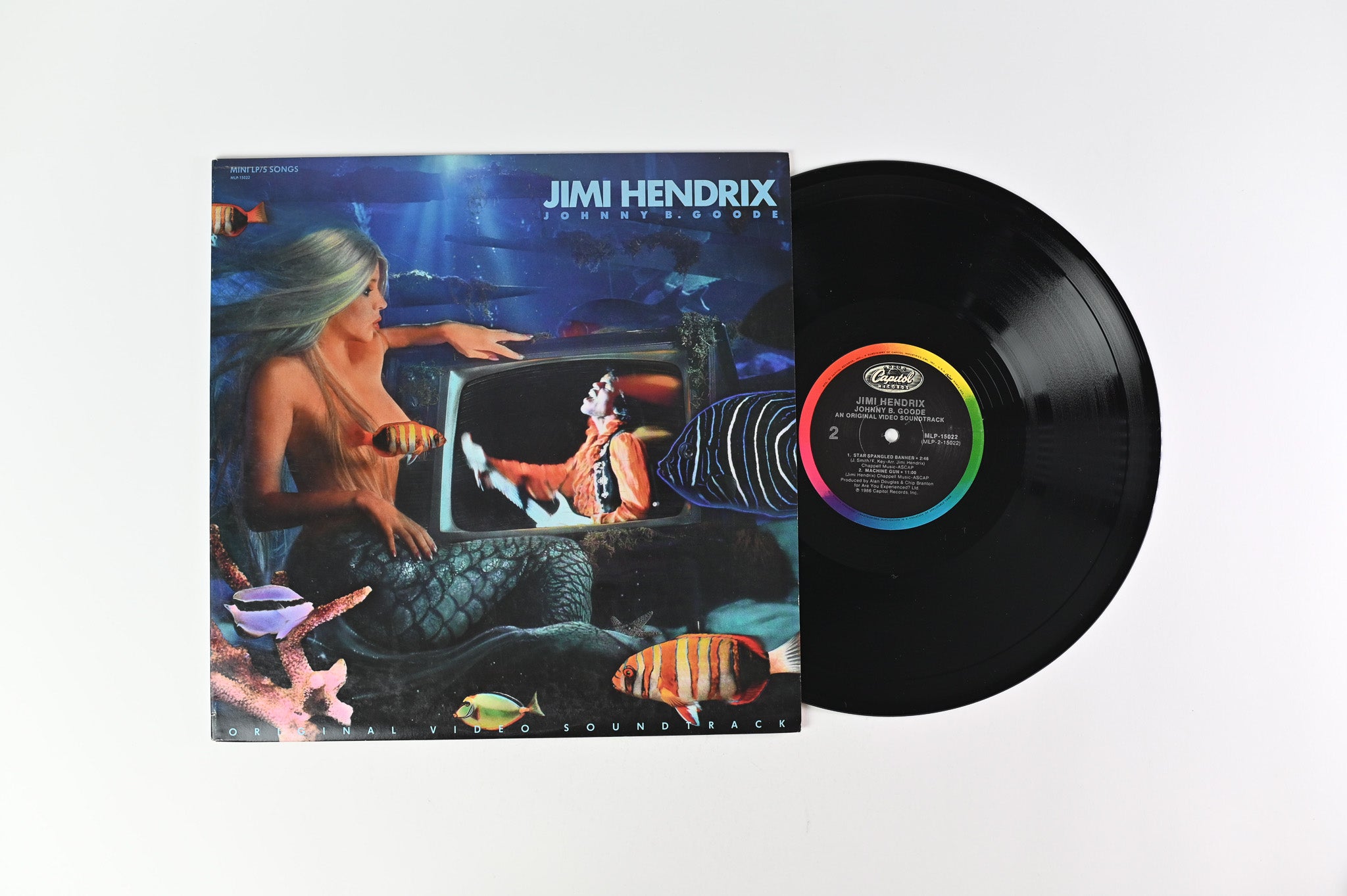 Jimi Hendrix - Johnny B. Goode (An Original Video Soundtrack) on Capitol Records