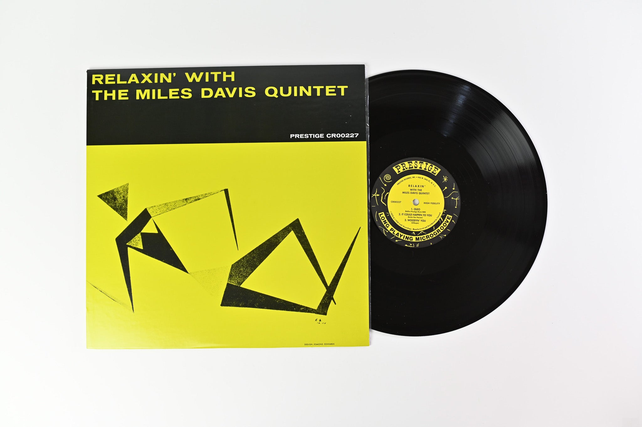 The Miles Davis Quintet - Relaxin' With The Miles Davis Quintet Craft Recordings Ltd Numbered 180 Gram Reissue