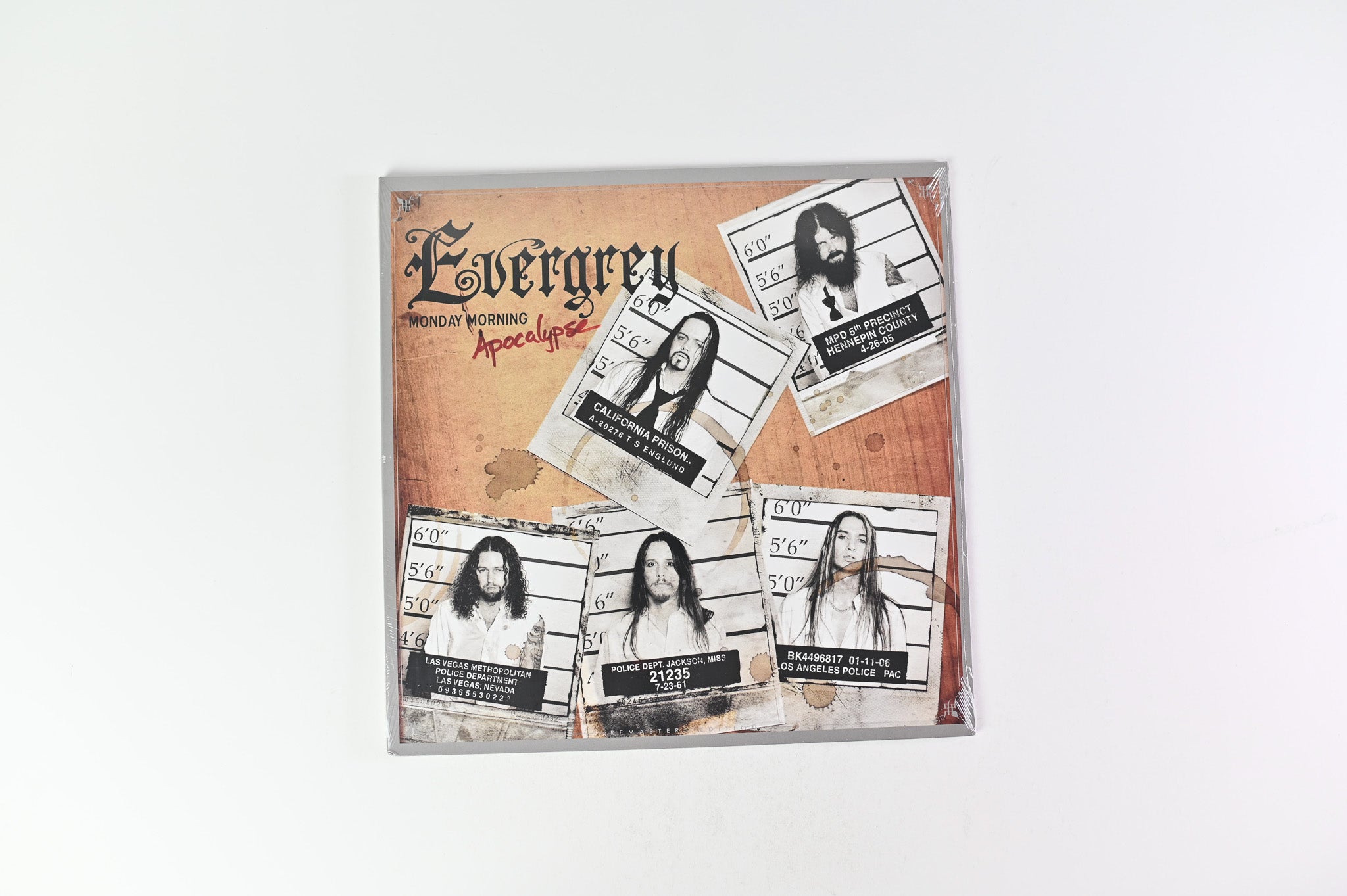 Evergrey - Monday Morning Apocalypse on AFM Ltd Clear Red Vinyl Reissue Sealed