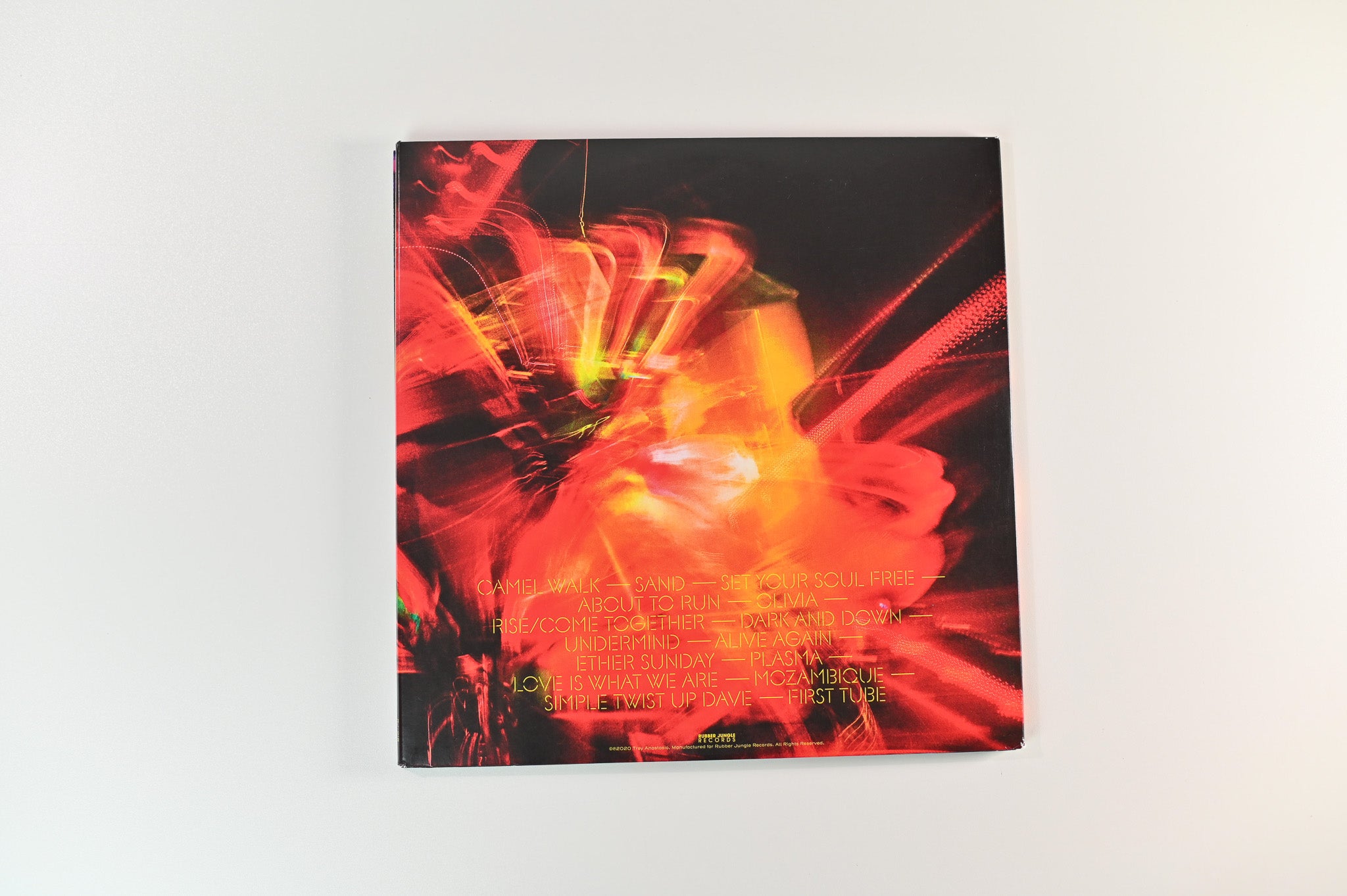 Trey Anastasio - Burn It Down on Rubber Jungle Plasma Orange Vinyl