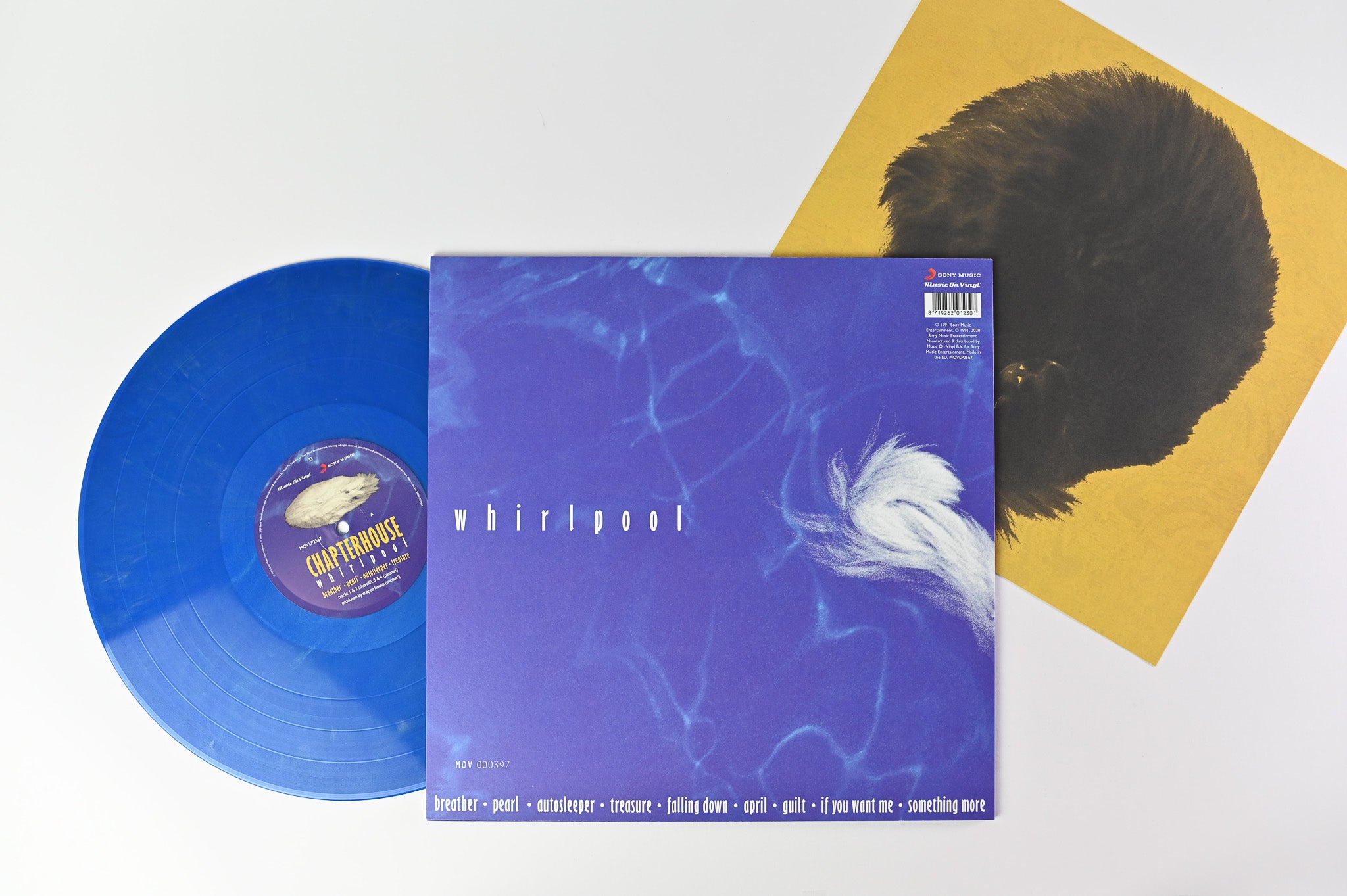 Chapterhouse - Whirlpool on Music On Vinyl Ltd Blue & Silver Marbled Reissue