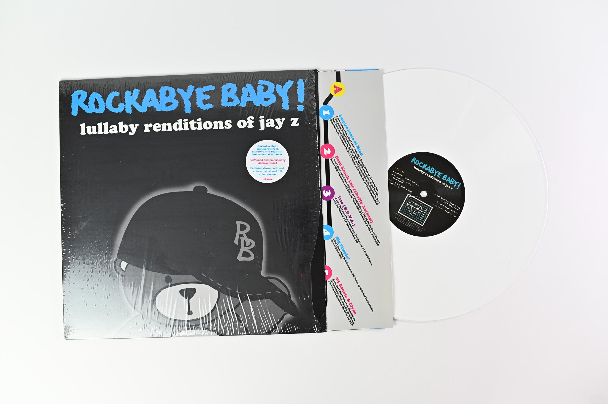 Andrew Bissell - Rockabye Baby! Lullaby Renditions Of Jay Z on Rockabye Baby White Vinyl
