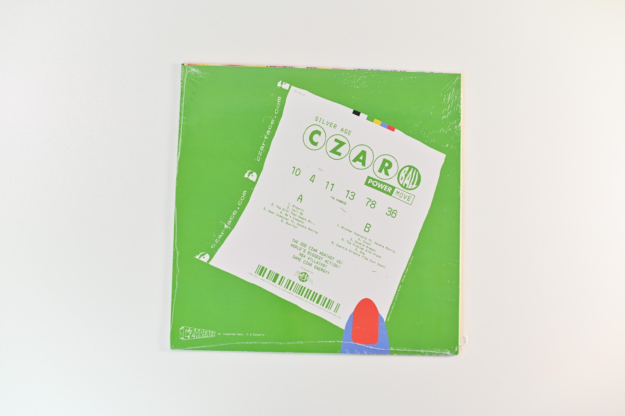 Czarface - The Odd Czar Against Us! on Silver Age RSD BF 2019 Ltd Green Vinyl Sealed