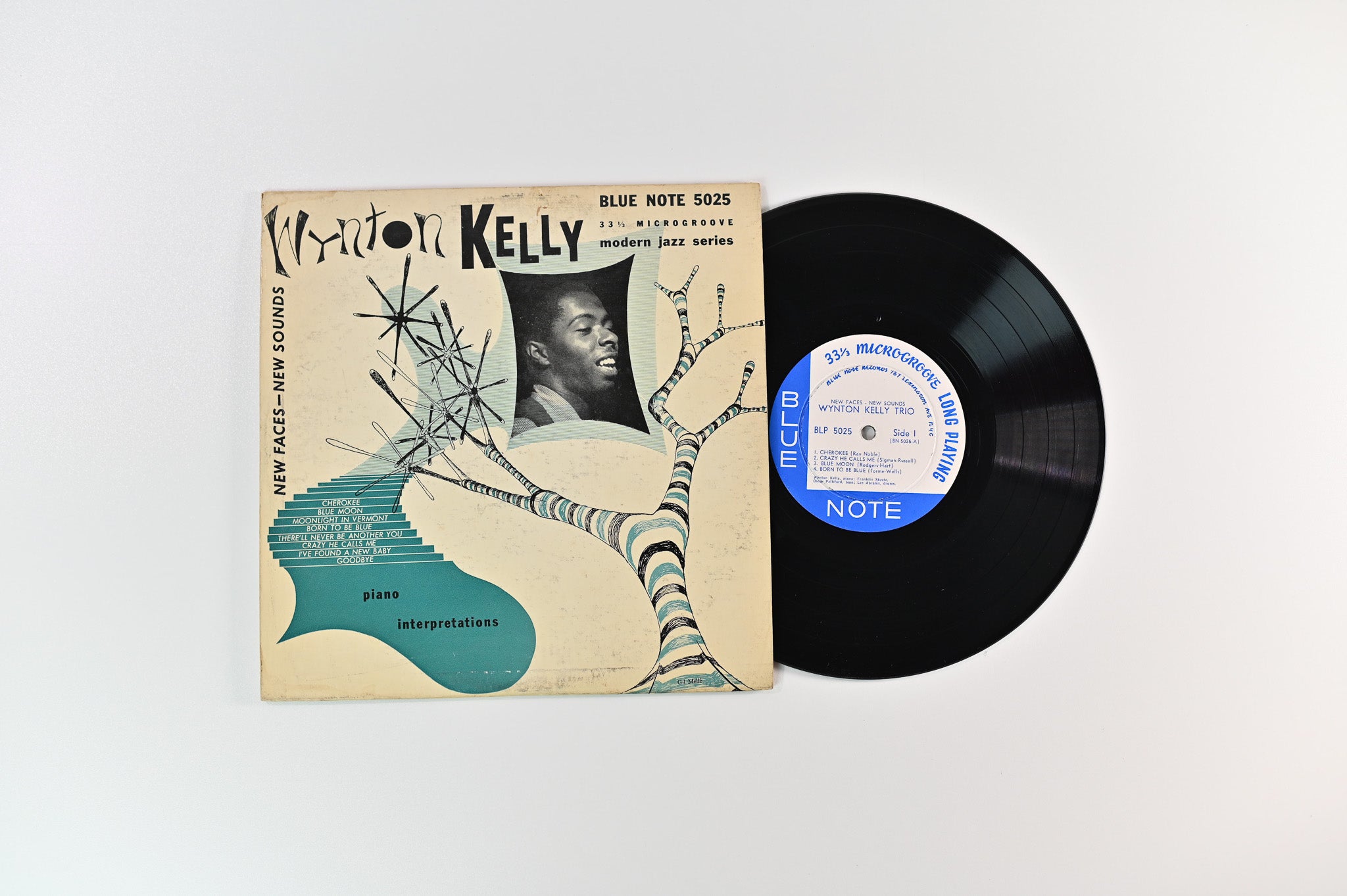Wynton Kelly - New Faces–New Sounds on Blue Note 5025 10" LP