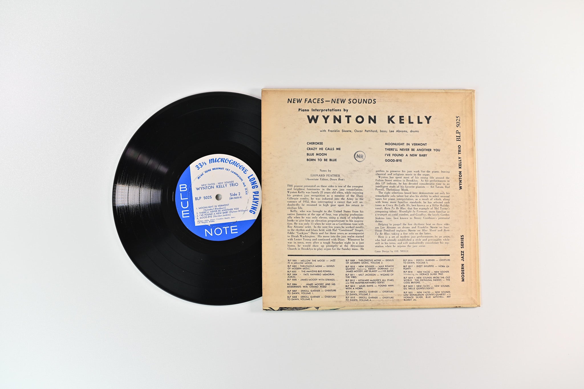 Wynton Kelly - New Faces–New Sounds on Blue Note 5025 10" LP