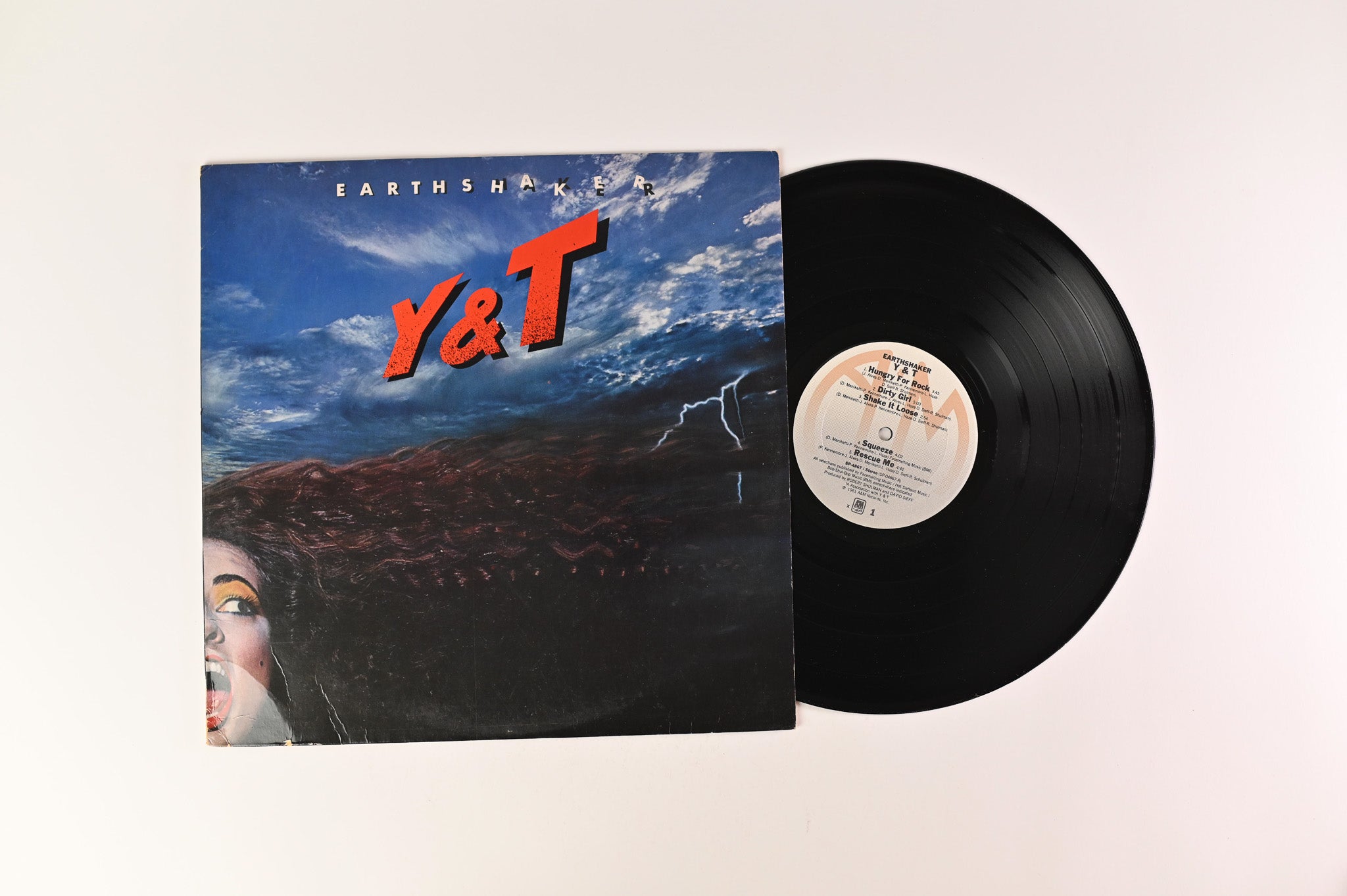 Y & T - Earthshaker A&M Records