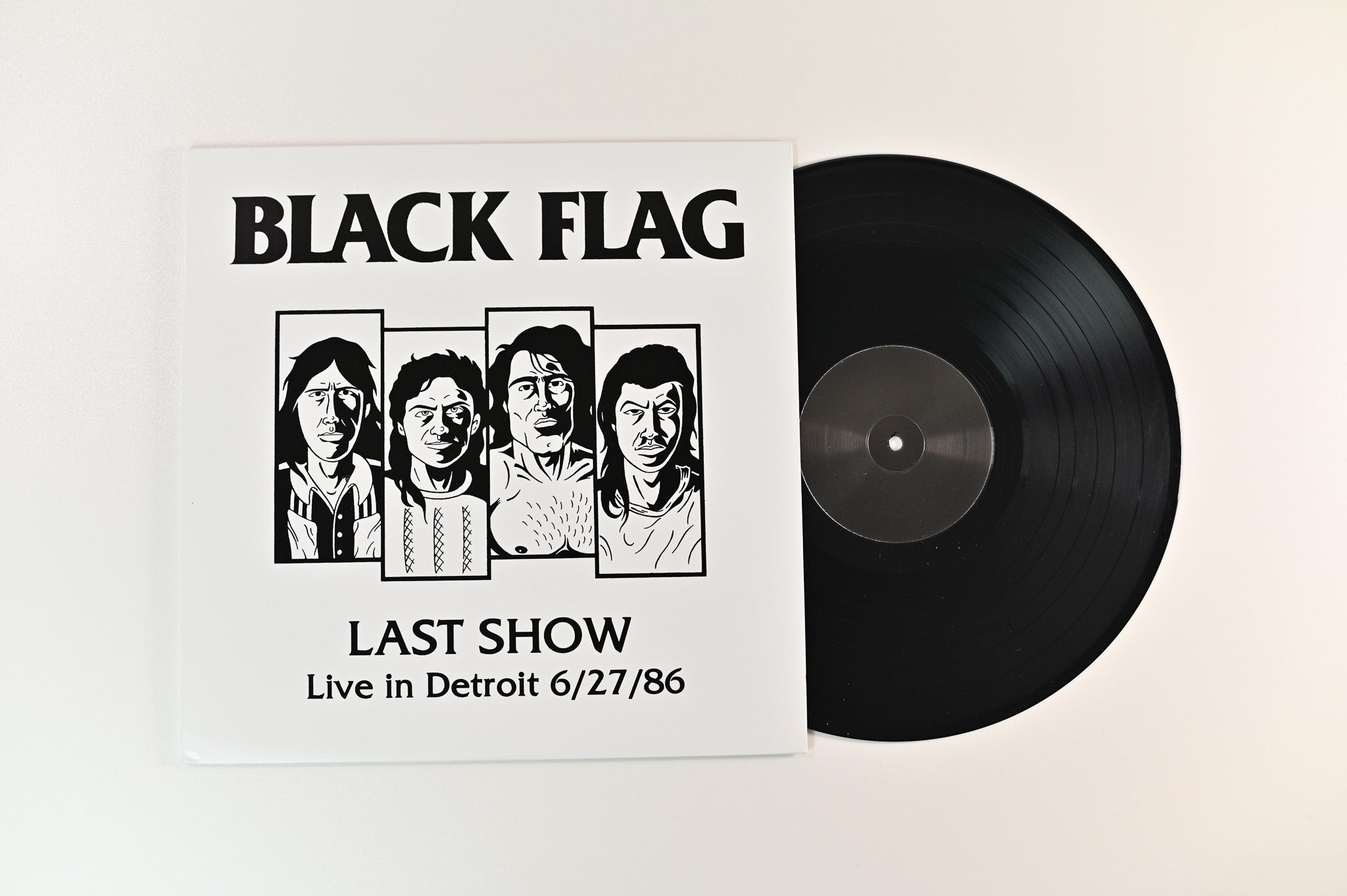 Black Flag - Last Show - Live In Detroit 6/27/86 Unofficial Pressing