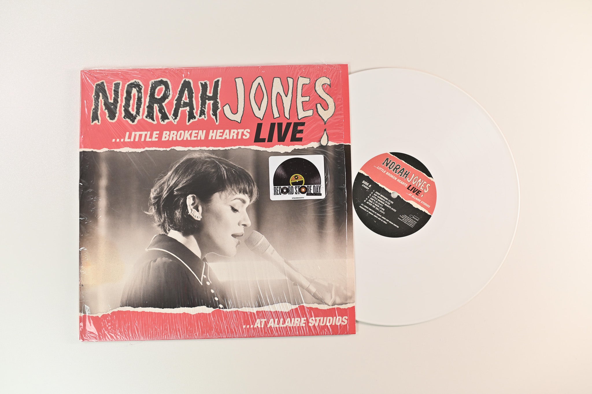 Norah Jones - ...Little Broken Hearts Live (...At Allaire Studios) on Blue Note RSD 2023 Ltd White Vinyl