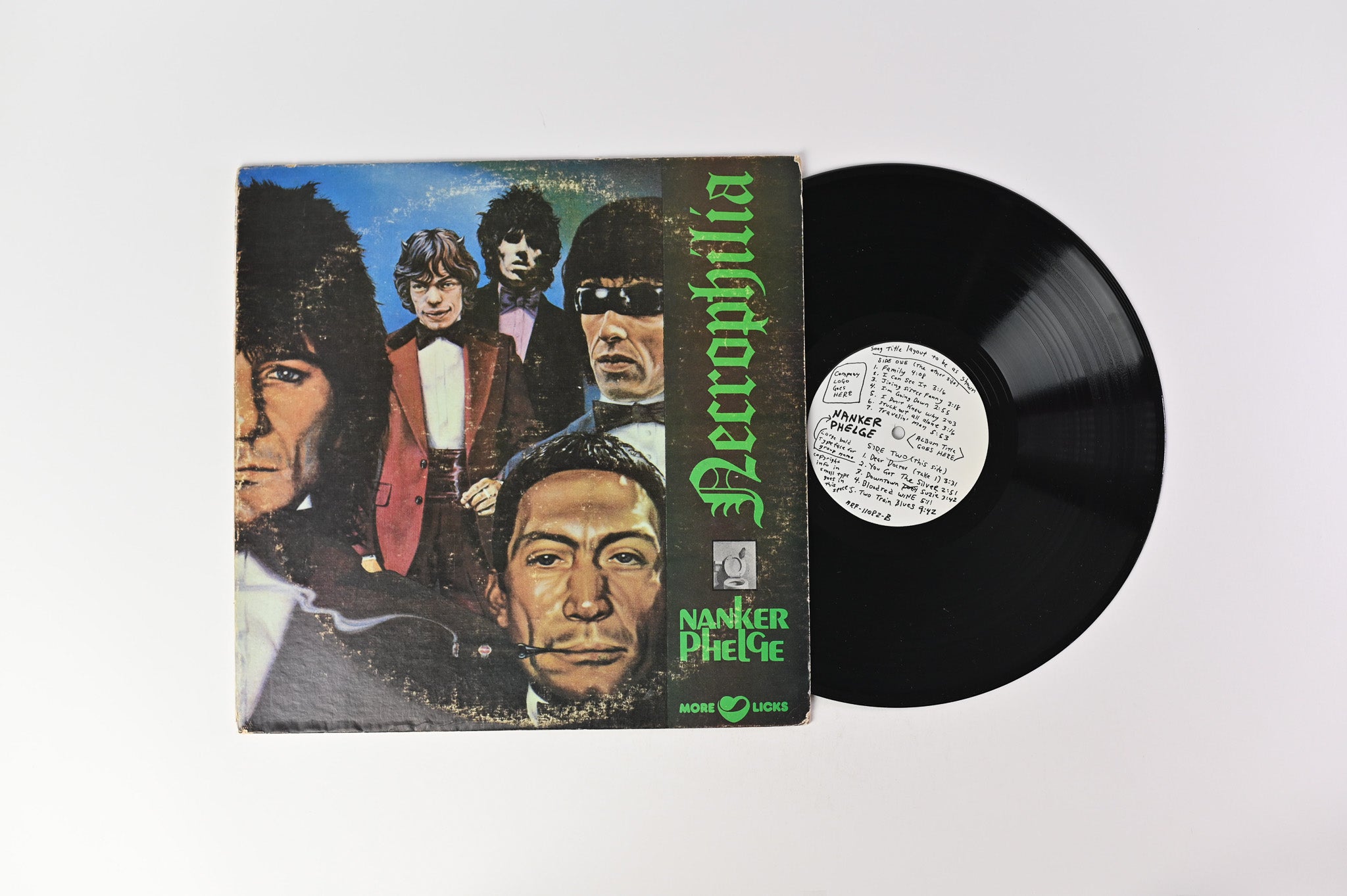 Nanker Phelge - Necrophilia on More Licks Rolling Stones Unofficial Release