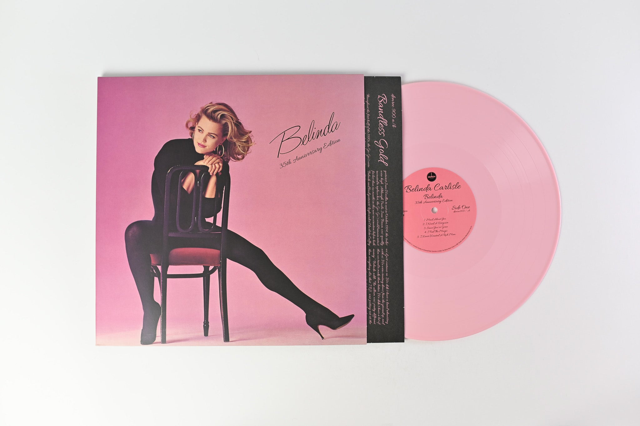 Belinda Carlisle - Belinda on Demon Deluxe Ltd Pink Reissue