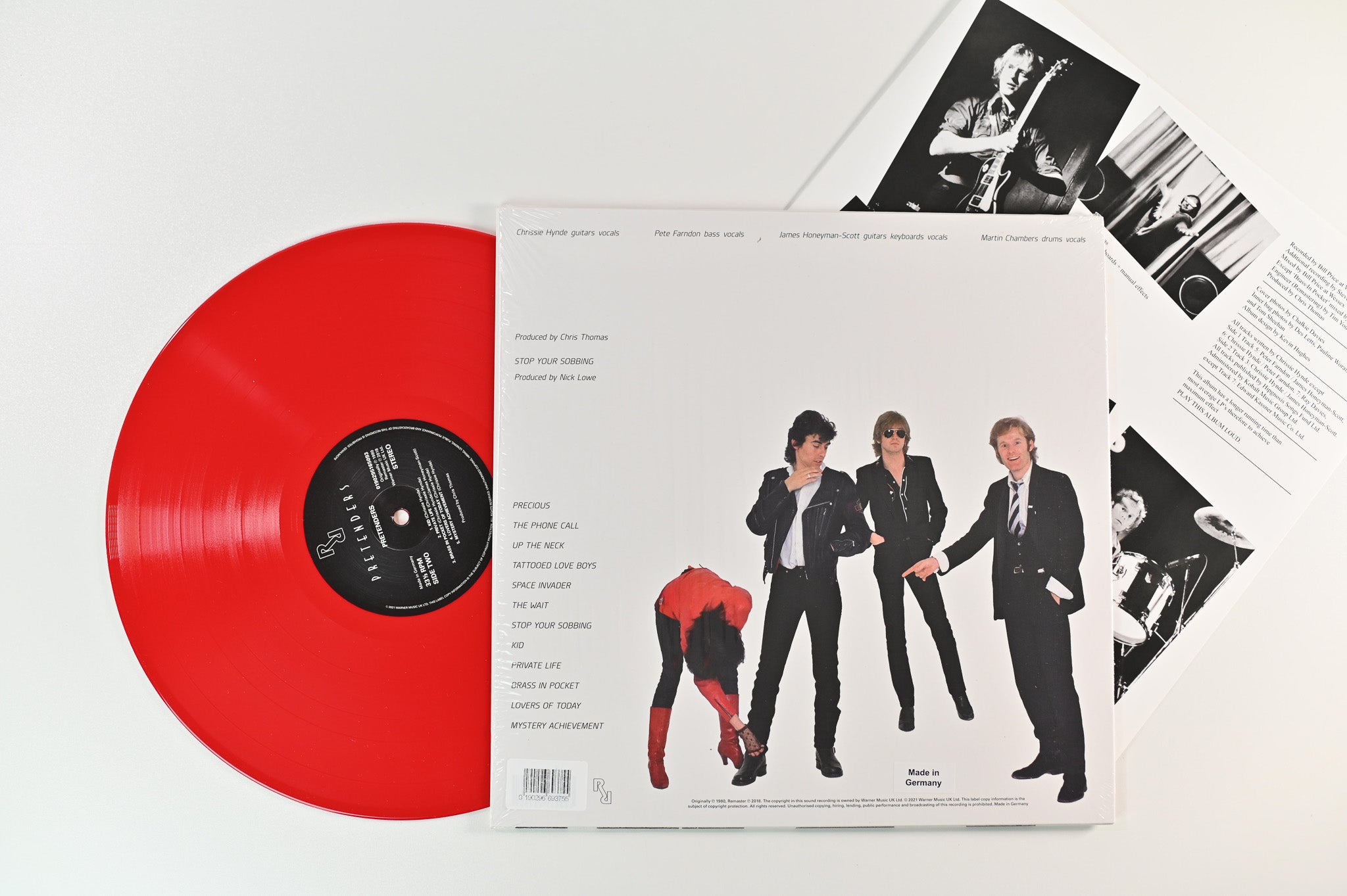 The Pretenders - Pretenders on Real Records Ltd Red Vinyl Reissue