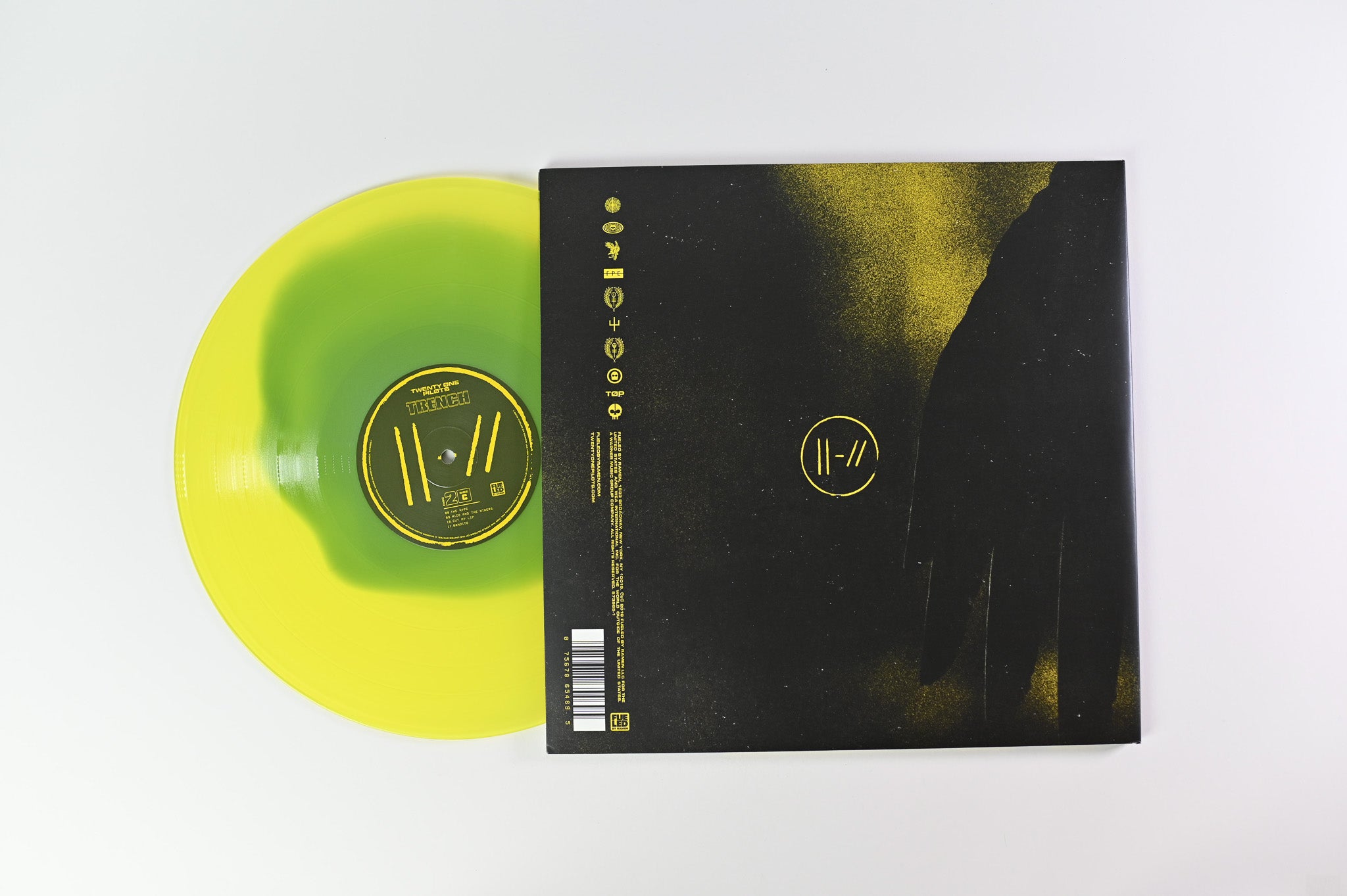 Twenty One Pilots - Trench on Fueled By Ramen  Ltd Yellow With Olive Haze