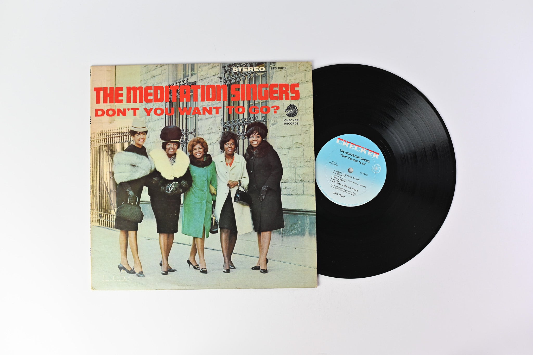 The Meditation Singers - Don't You Want To Go? on Checker