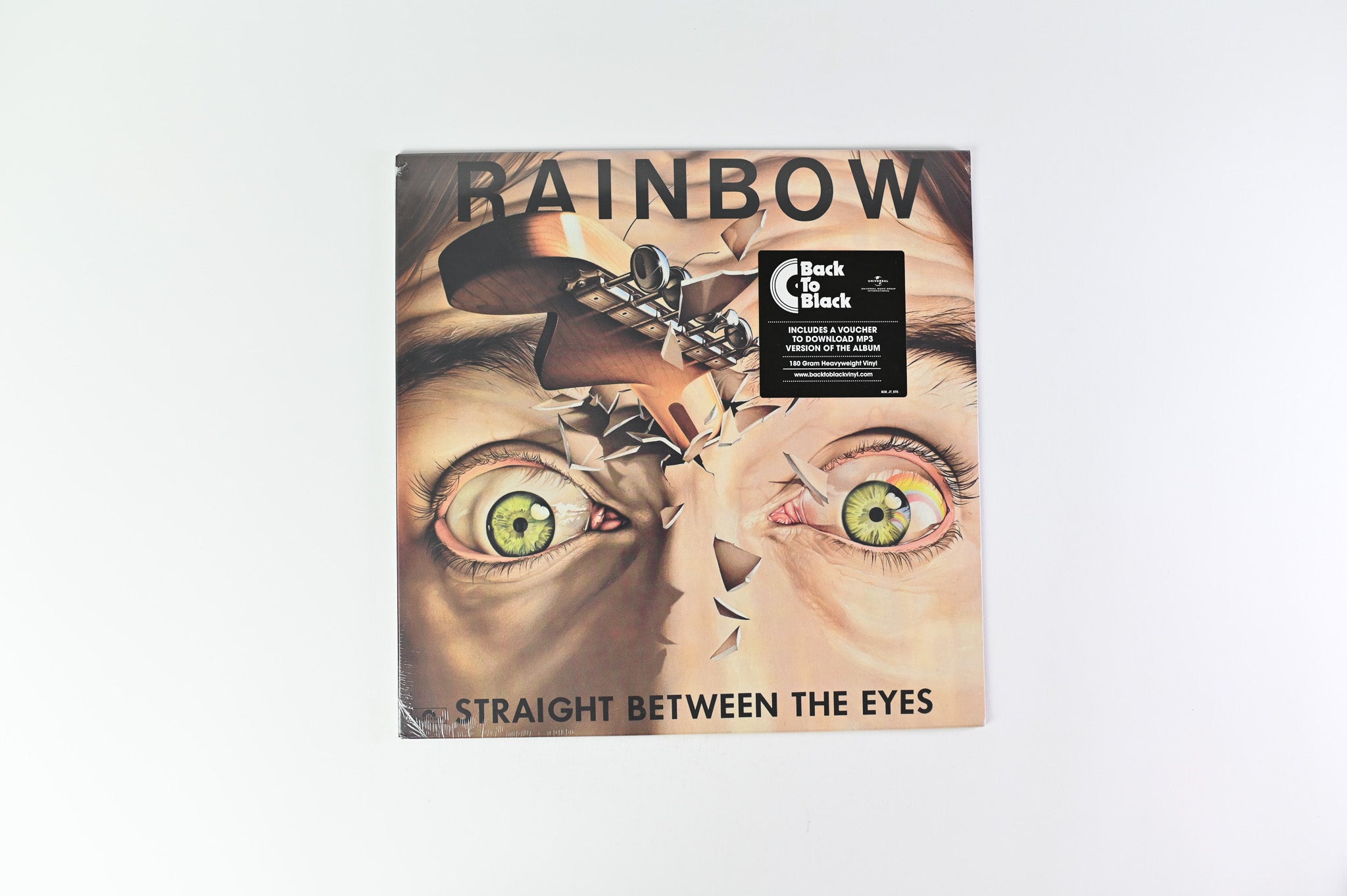 Rainbow - Straight Between The Eyes on Polydor - Sealed