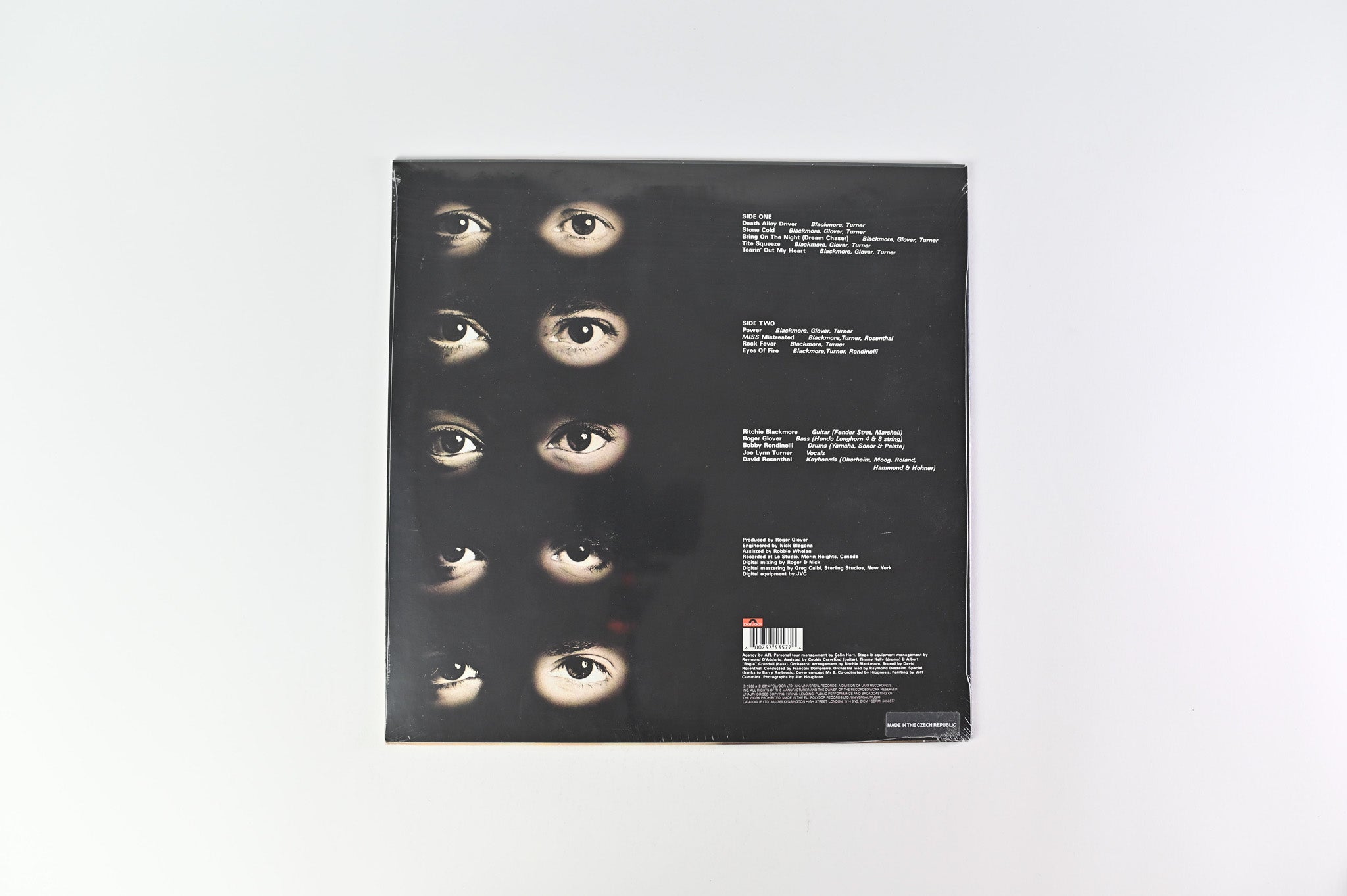Rainbow - Straight Between The Eyes on Polydor - Sealed