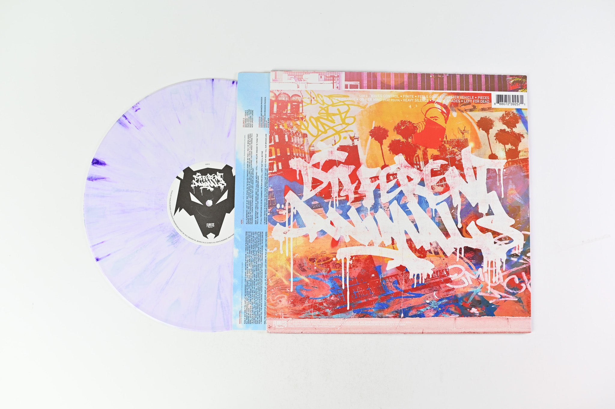 Volumes - Different Animals on Fearless Ltd White With Purple Swirl