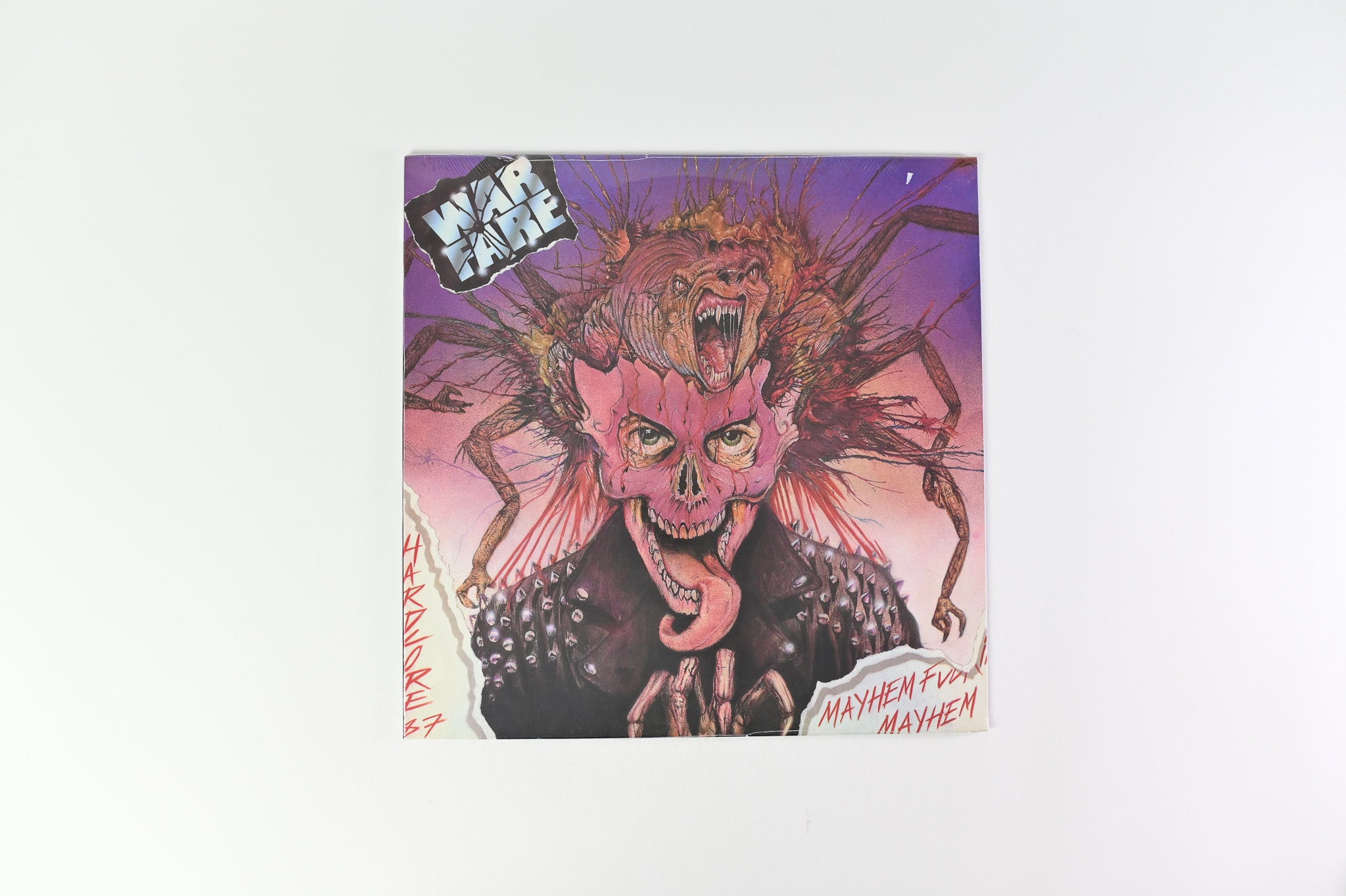 Warfare - Mayhem Fuckin' Mayhem on Back On Black - Sealed Purple Vinyl
