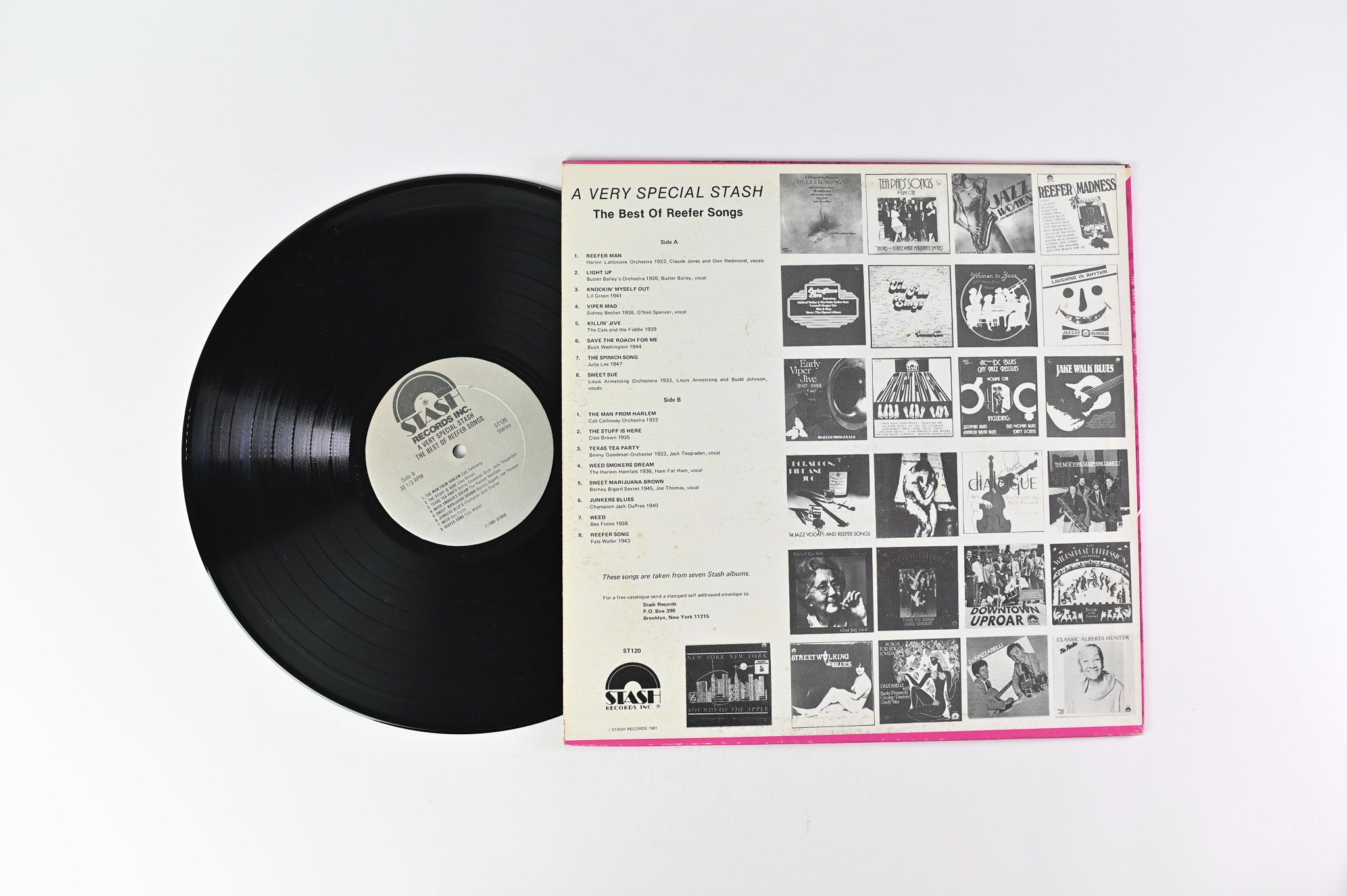Various - A Very Special Stash (The Best Of Reefer Songs) on Stash Records Inc.
