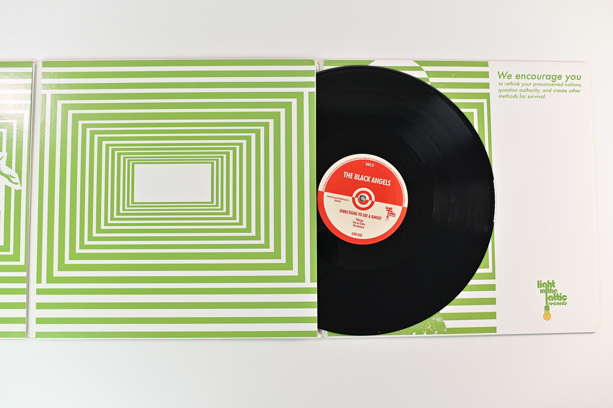 The Black Angels - Directions To See A Ghost on Light in the Attic Reissue