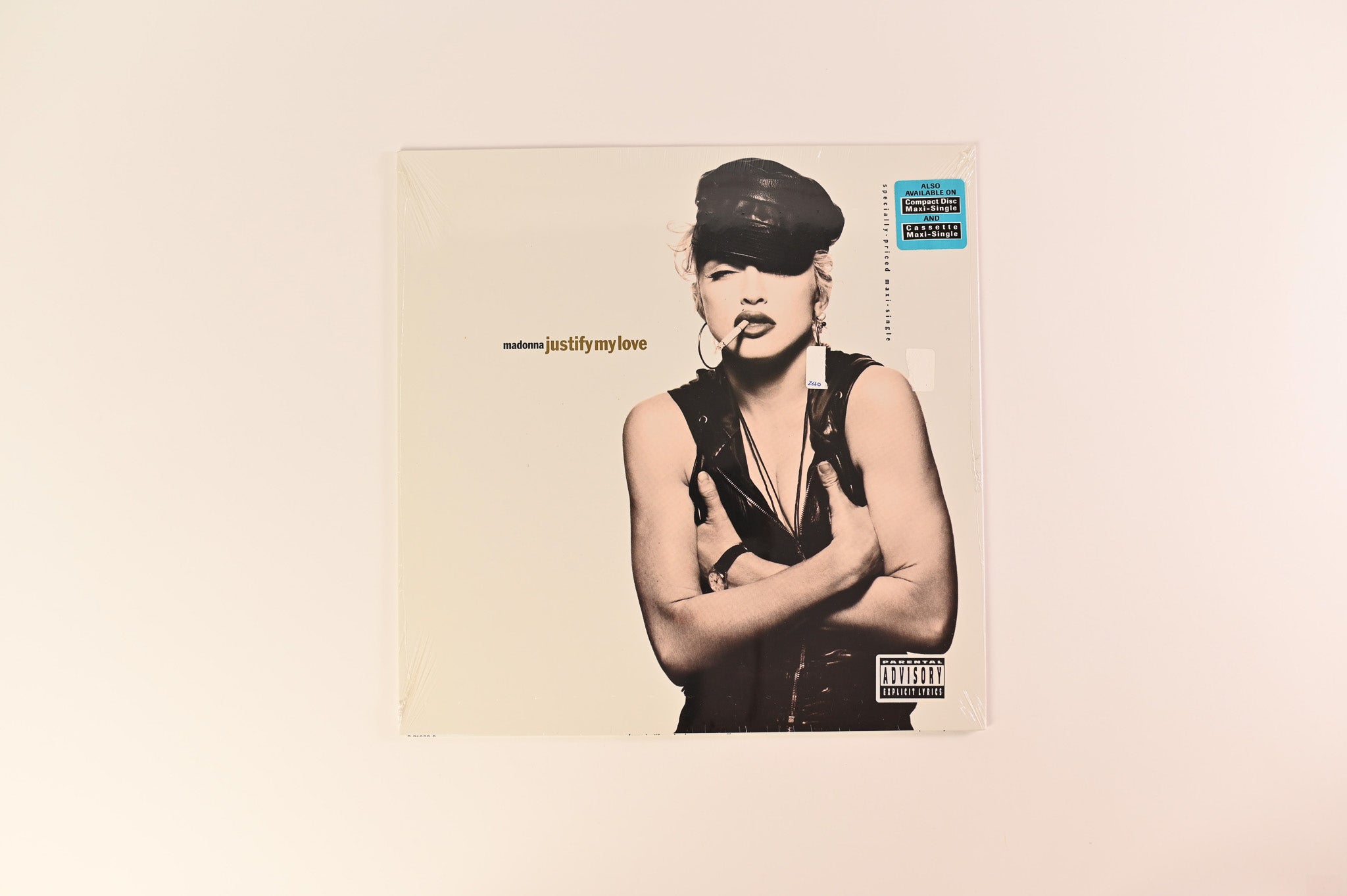Madonna - Justify My Love on Sire 12" Single Sealed