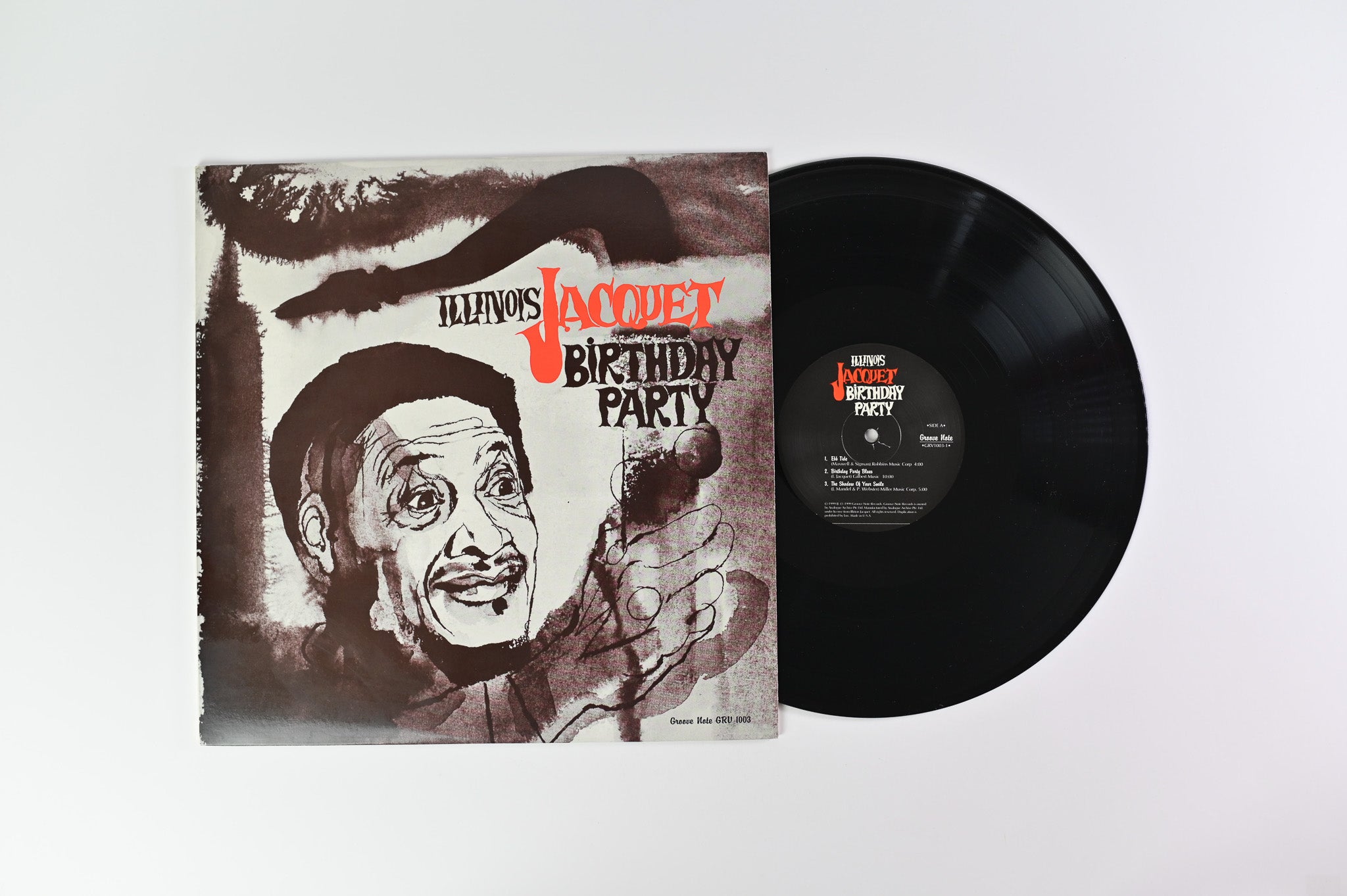 Illinois Jacquet - Birthday Party on Groove Note Ltd Numbered Reissue Plus 45 RPM 12"