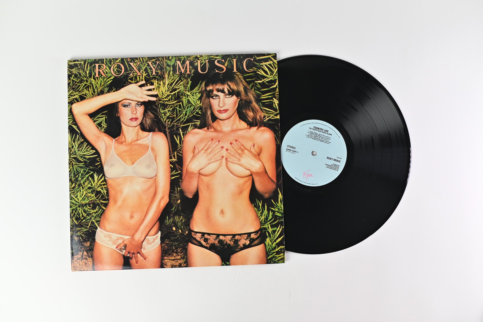 Roxy Music - Country Life on Virgin Records Us