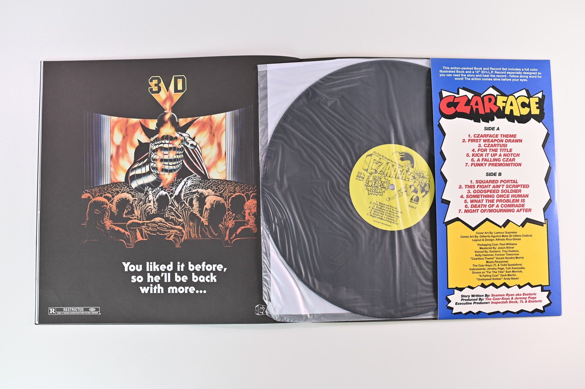 Czarface - First Weapon Drawn (A Narrated Adventure) on Silver Age Ltd RSD 2017