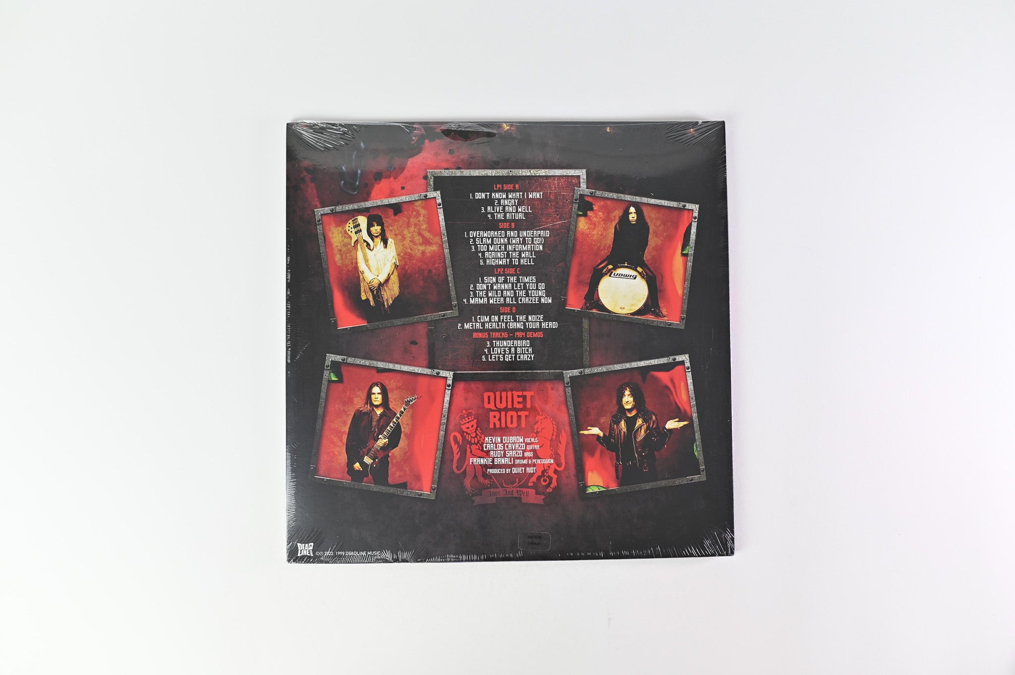 Quiet Riot - Alive And Well on Deadline Music - Sealed Splatter Vinyl
