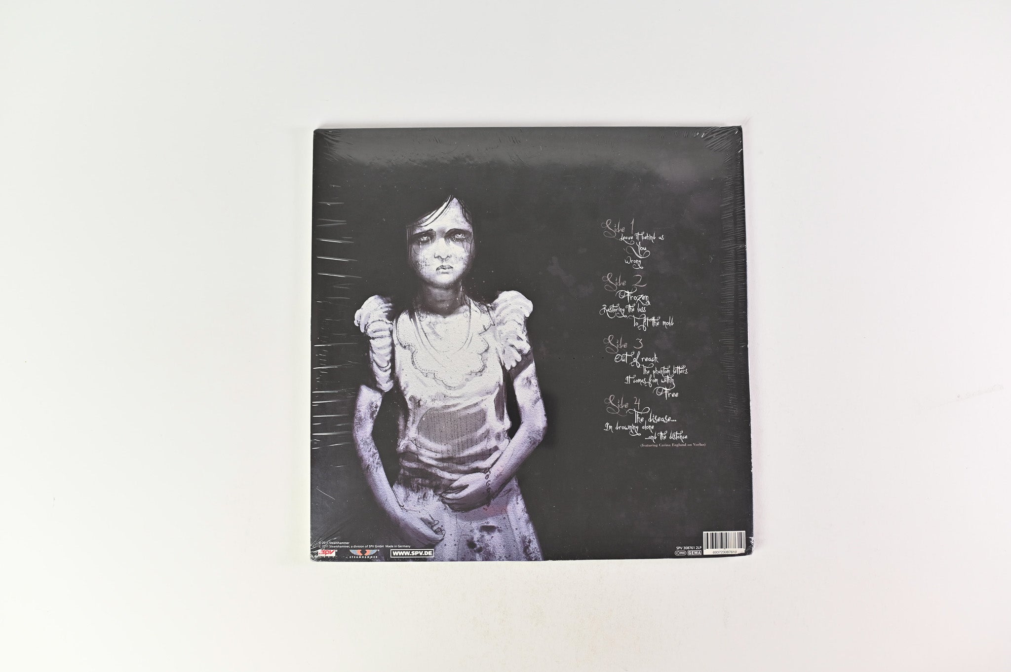 Evergrey - Glorious Collision on Steamhammer Limited Edition Clear Blue Sealed