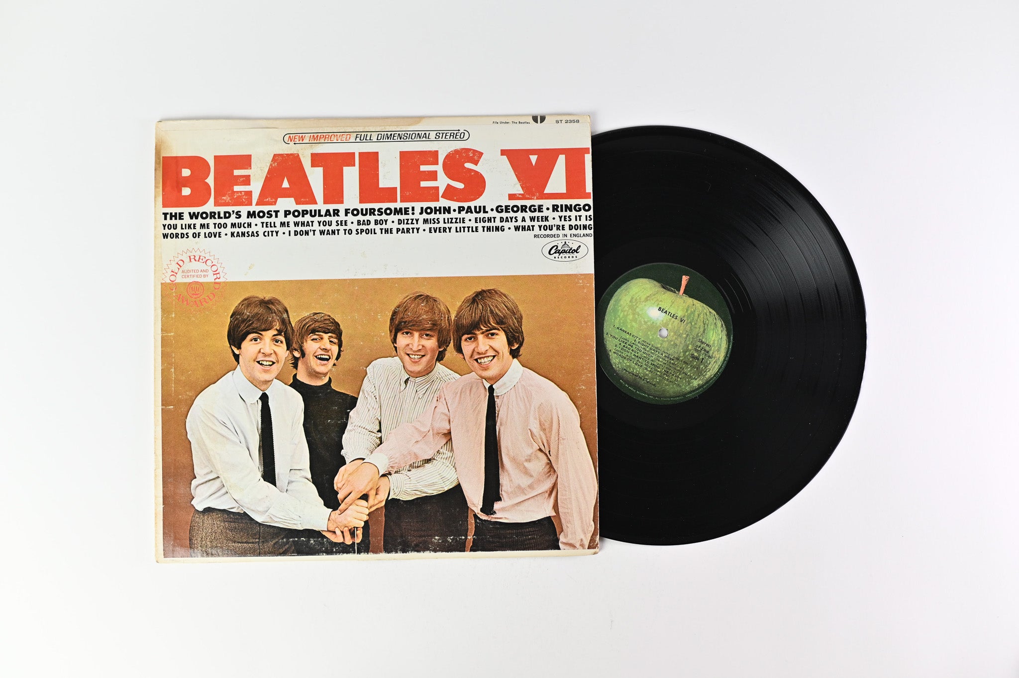 The Beatles - Beatles VI on Capitol Records Reissue