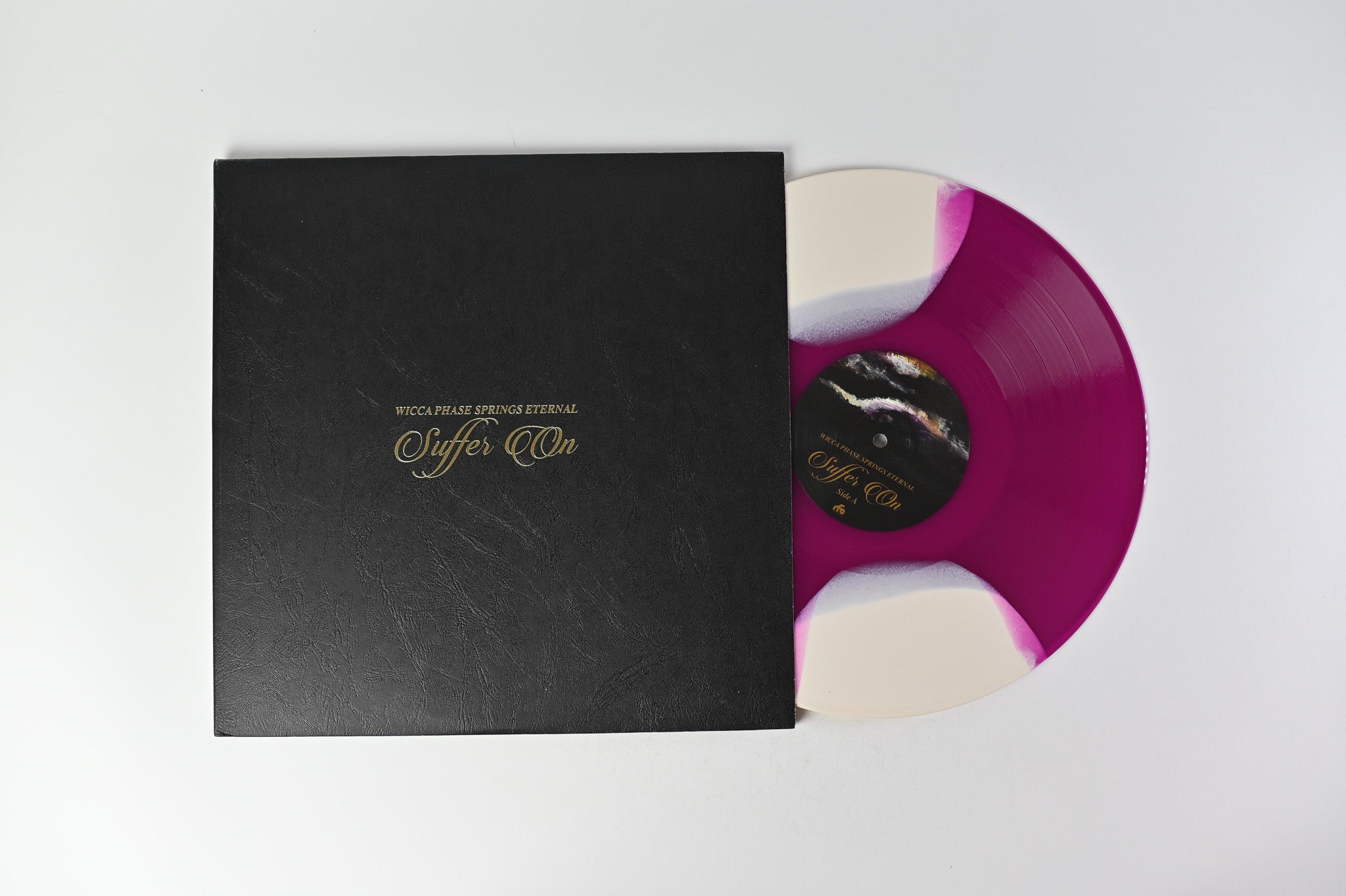 Wicca Phase Springs Eternal - Suffer On Run For Cover Records Purple & Cream Vinyl