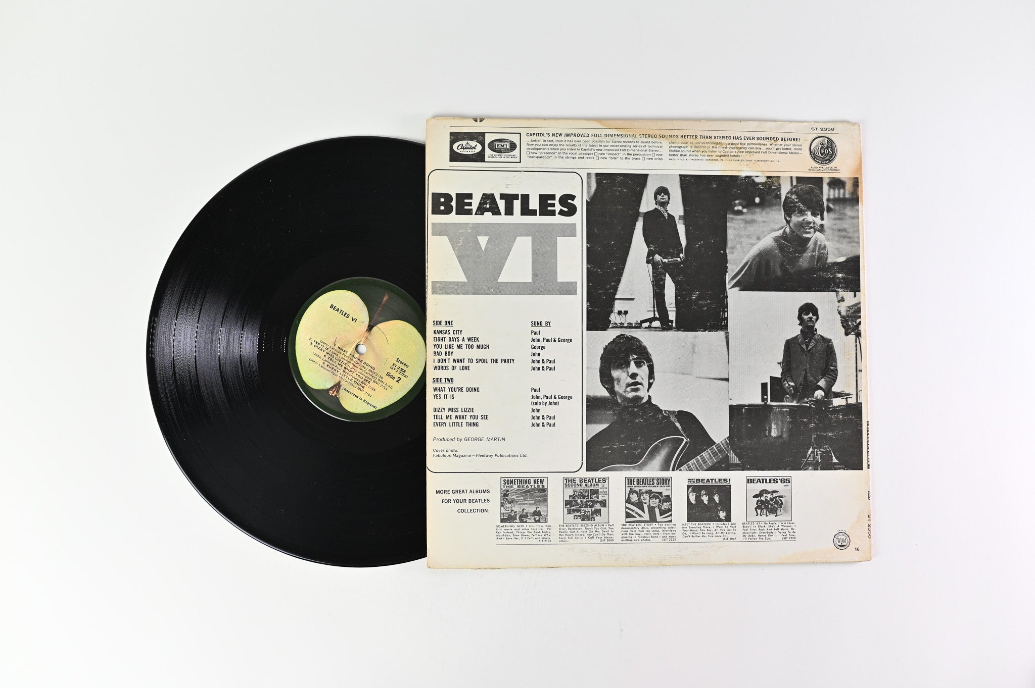 The Beatles - Beatles VI on Capitol Records Reissue