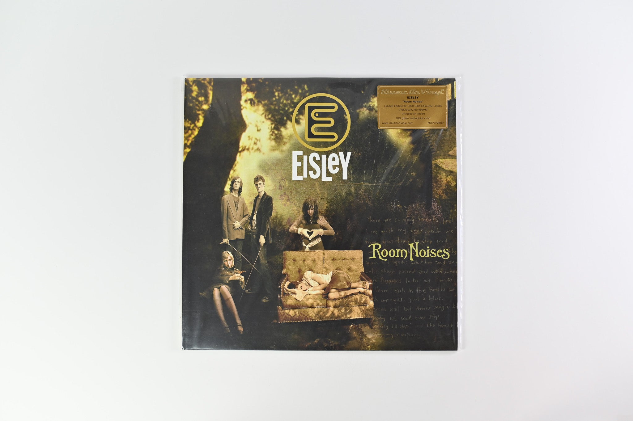 Eisley - Room Noises on Music on Vinyl Ltd Numbered Gold Vinyl Reissue