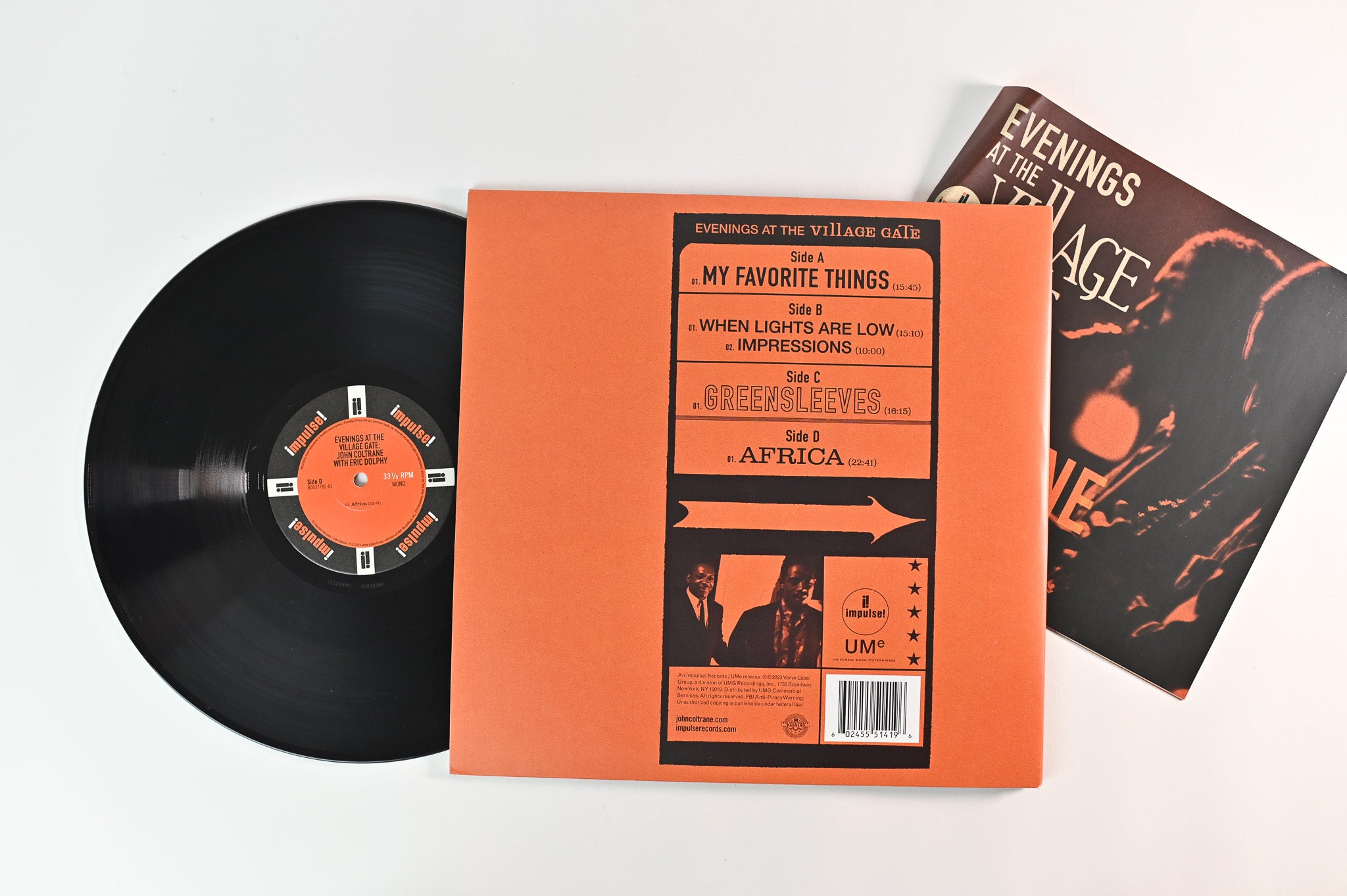 John Coltrane - Evenings At The Village Gate on Impulse UME Mono
