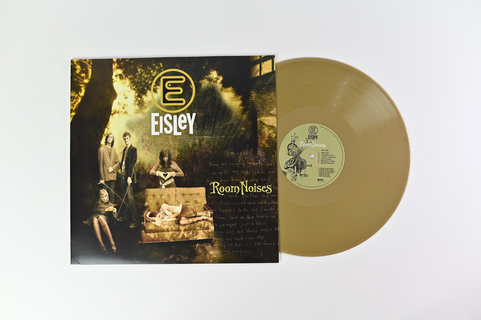 Eisley - Room Noises on Music on Vinyl Ltd Numbered Gold Vinyl Reissue