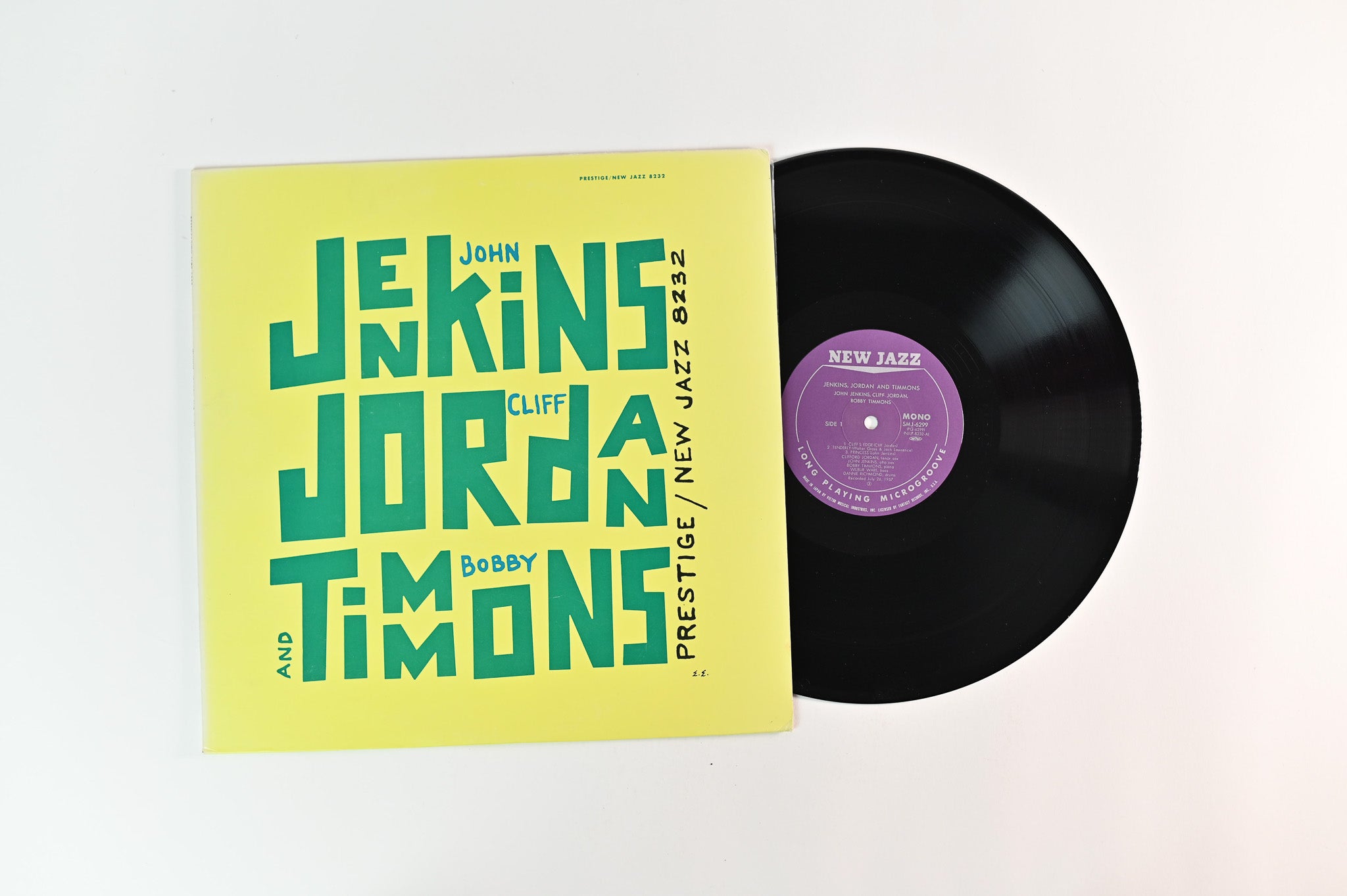 John Jenkins - Jenkins, Jordan And Timmons on New Jazz OJC Reissue