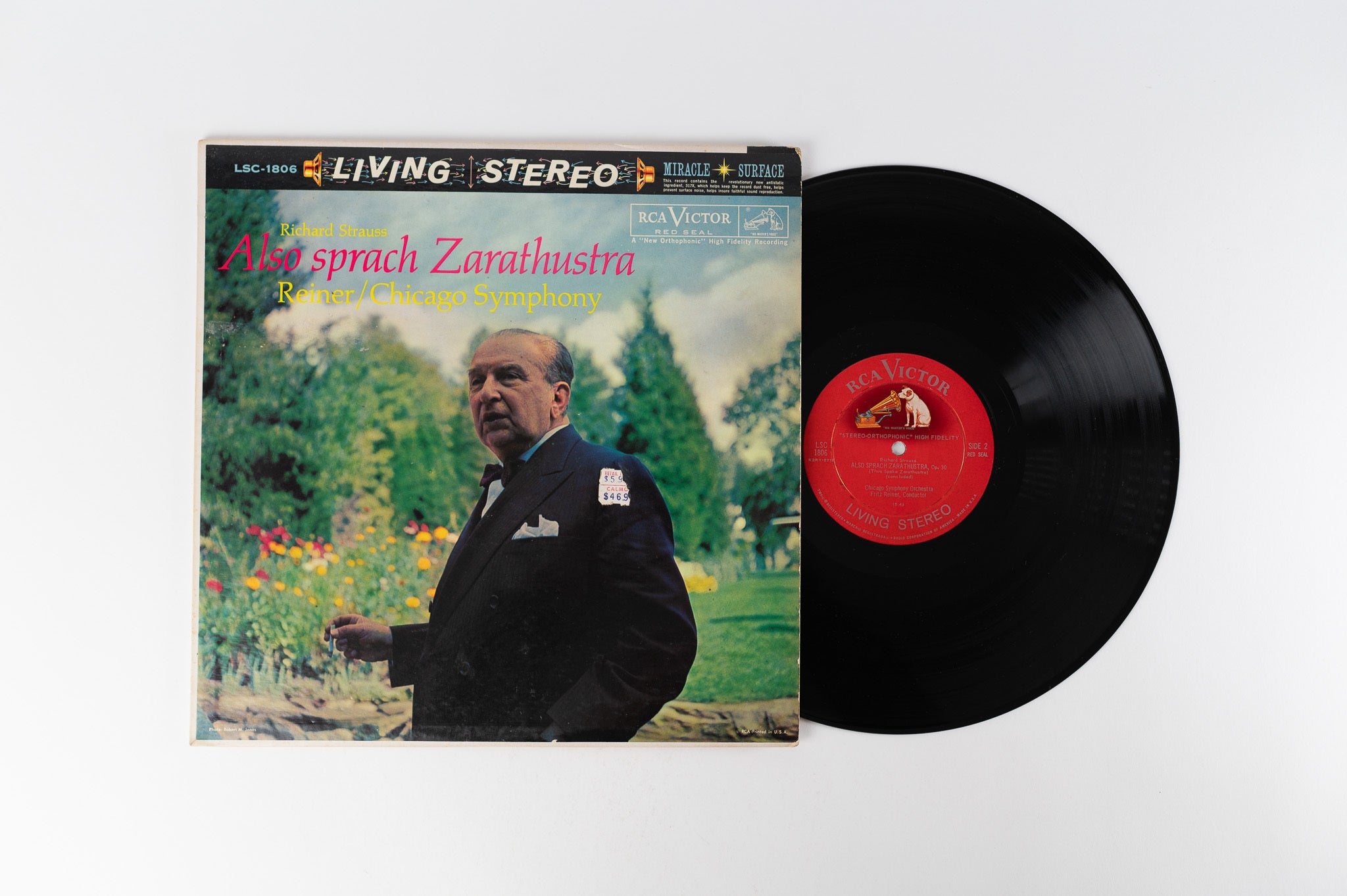 Richard Strauss - Also Sprach Zarathustra on RCA LS 1806 Shaded Dog Living Stereo