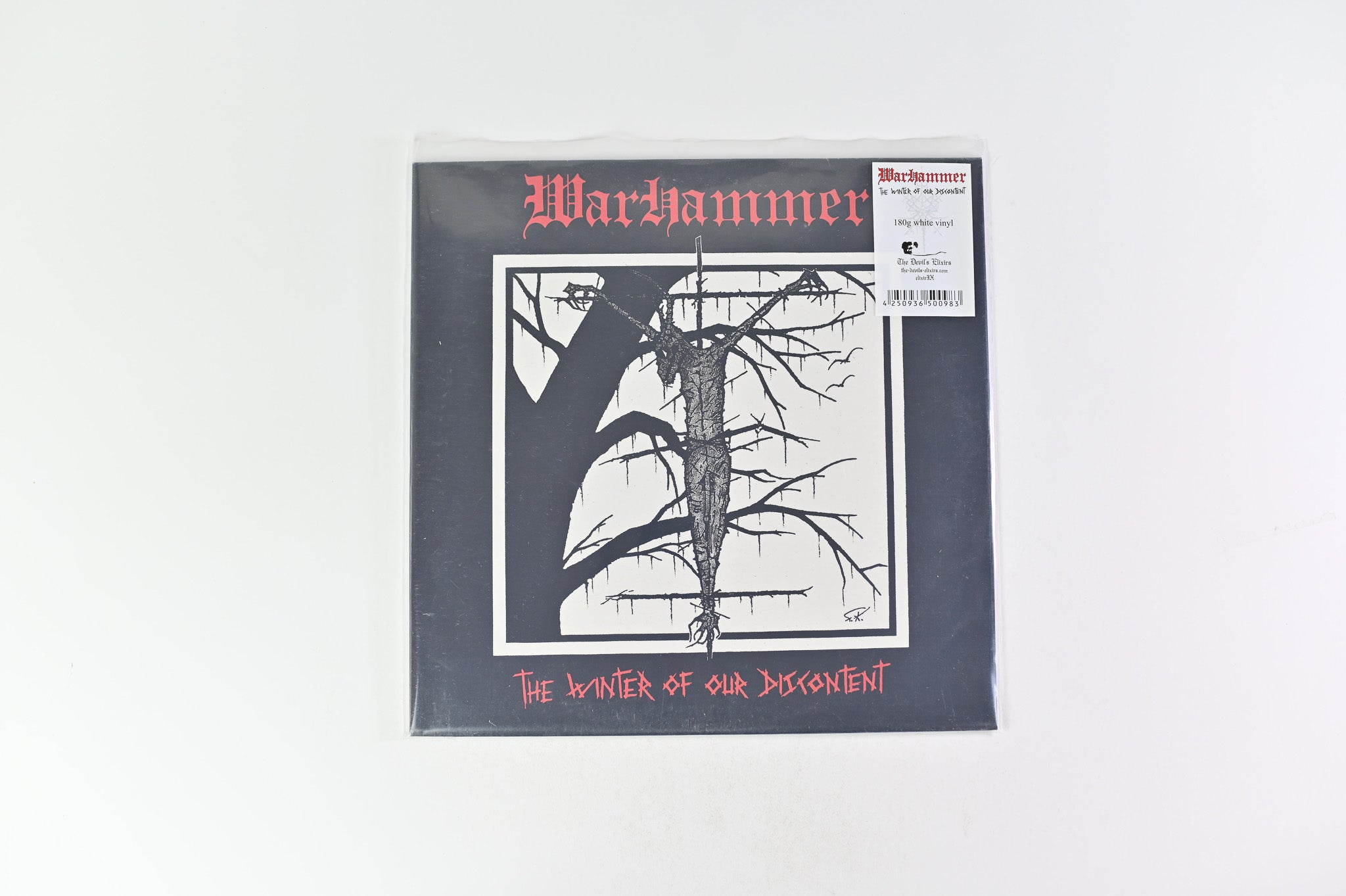 Warhammer - The Winter Of Our Discontent on The Devil's Elixir's Ltd White Vinyl Reissue
