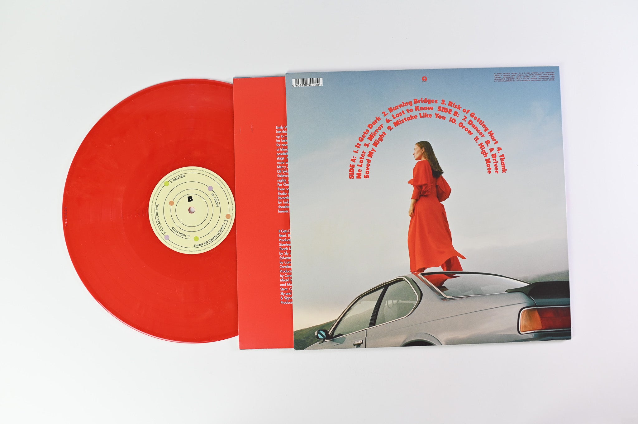 Sigrid - How To Let Go on Island Ltd Orange Vinyl Signed