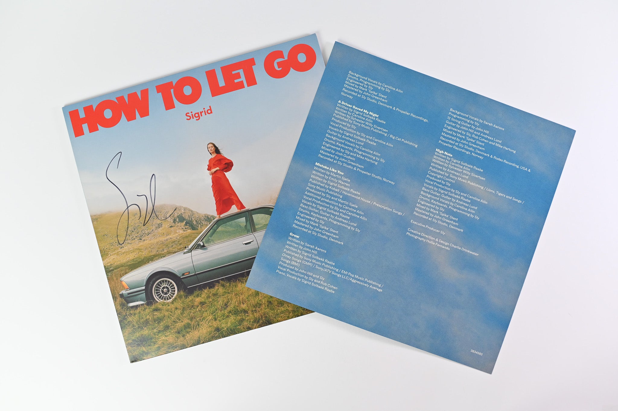 【直筆サインカード入り】SIGRID /HOW TO LET GO Sigrid - How To Let Go on Island Ltd Orange Vinyl Signed