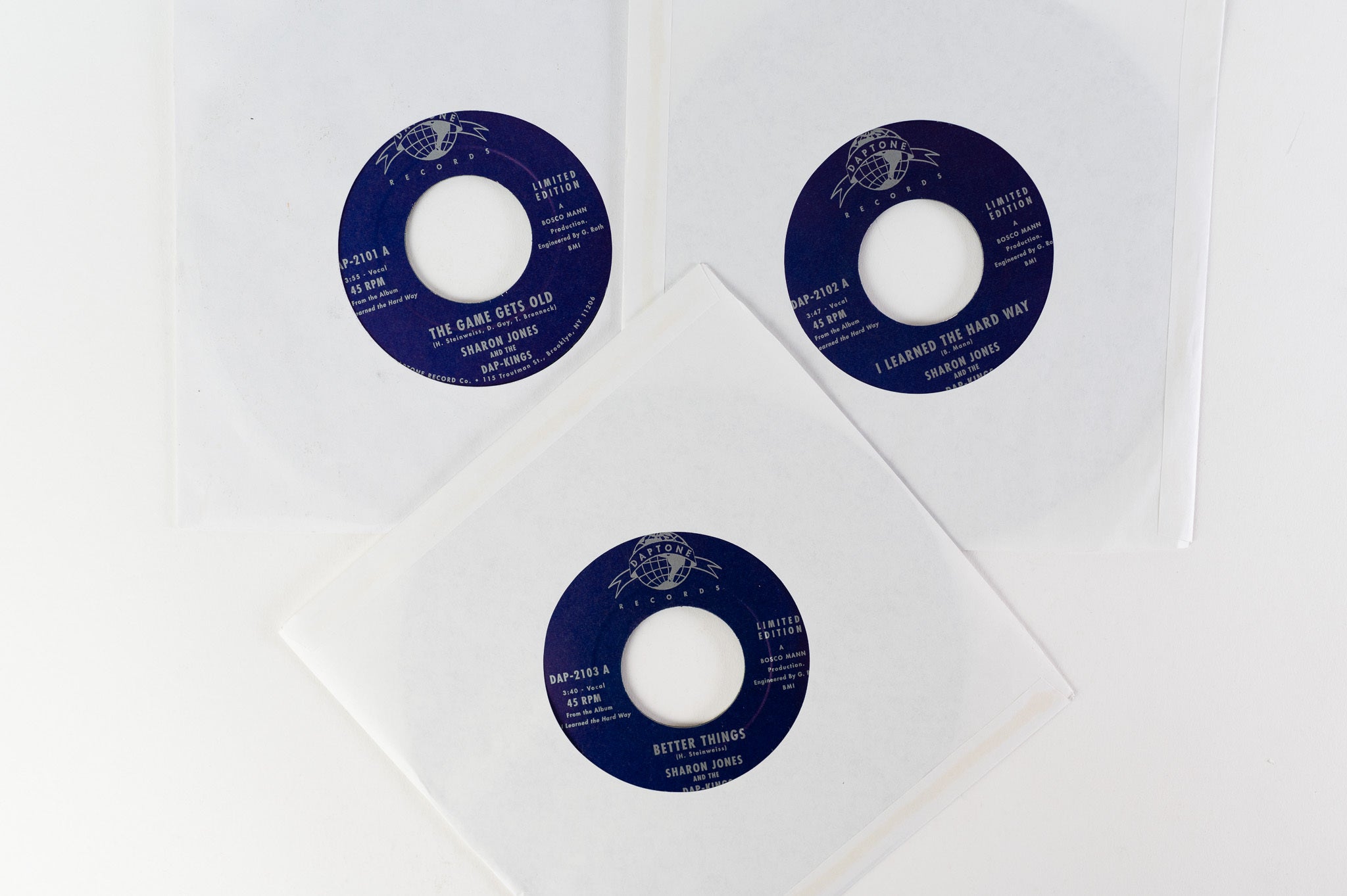 Sharon Jones & The Dap-Kings - I Learned The Hard Way on Daptone Ltd RSD Black Friday 2010 45 RPM Box Set