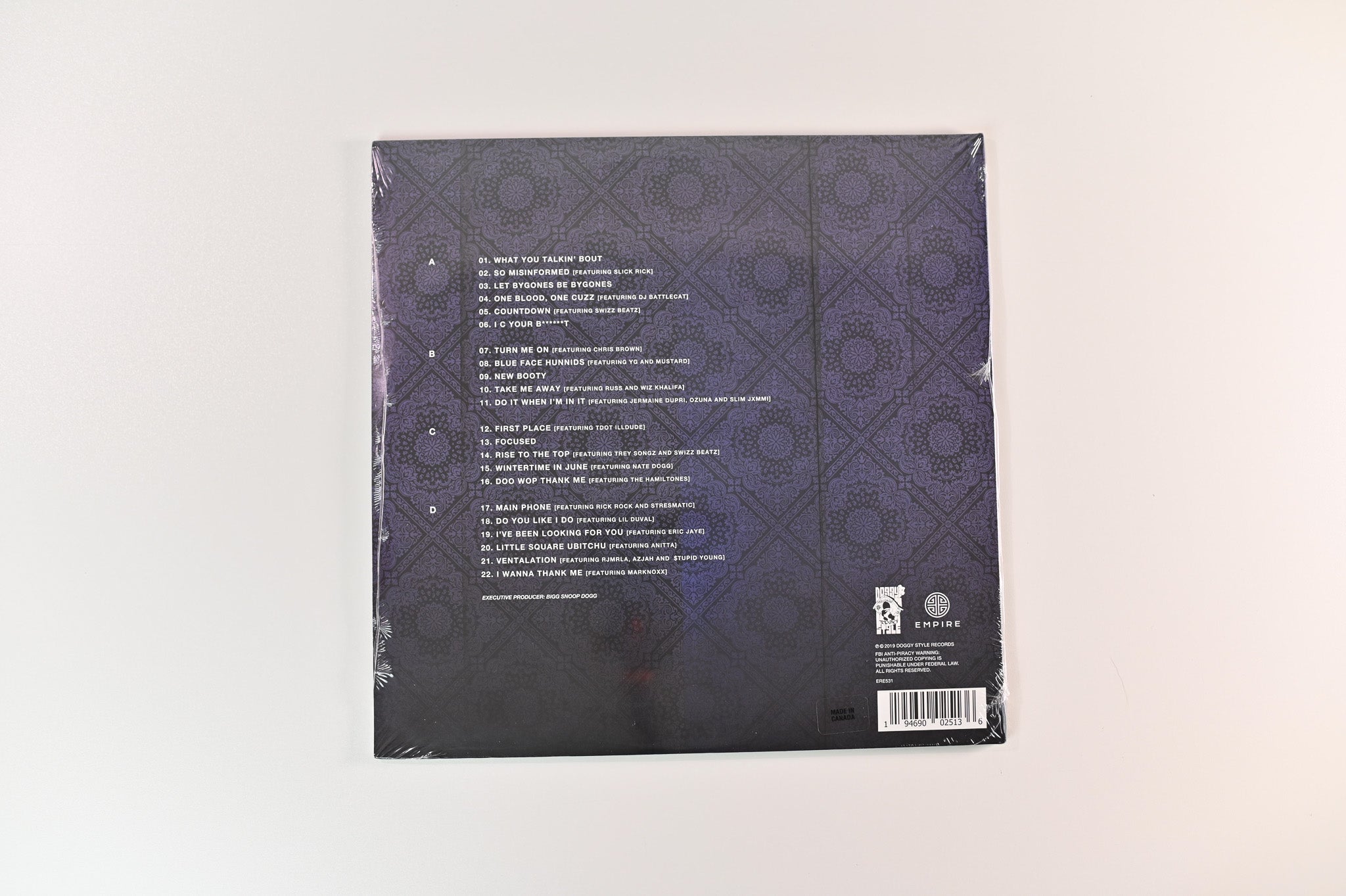 Snoop Dogg - I Wanna Thank Me on Doggy Style RSD 2020 Gold Vinyl Sealed