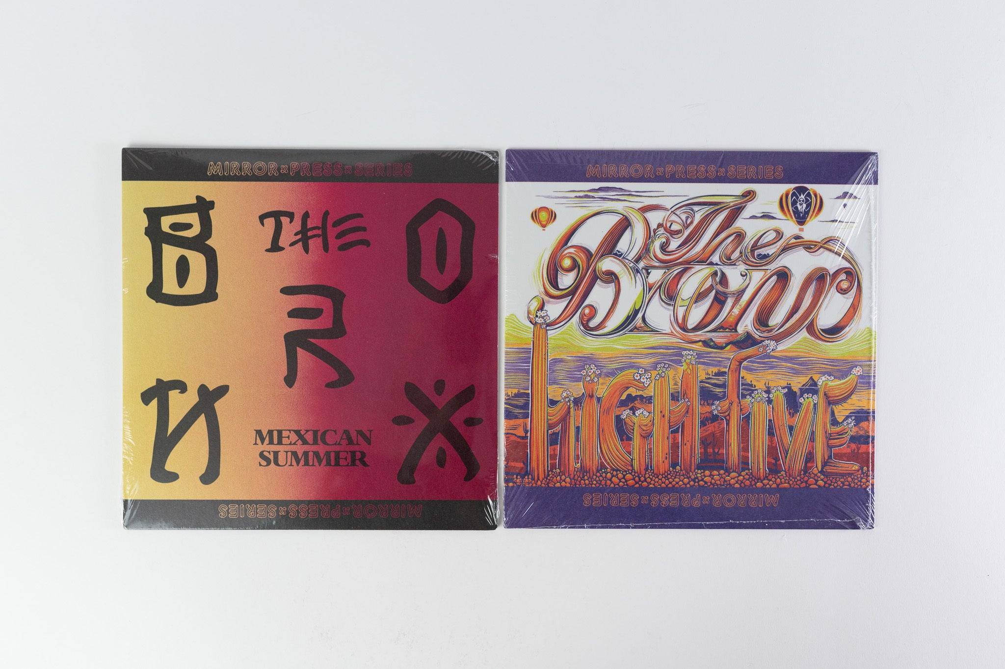 The Bronx - The Bronx on Cooking Vinyl White Drugs Ltd Edition Wooden 7" Box Set