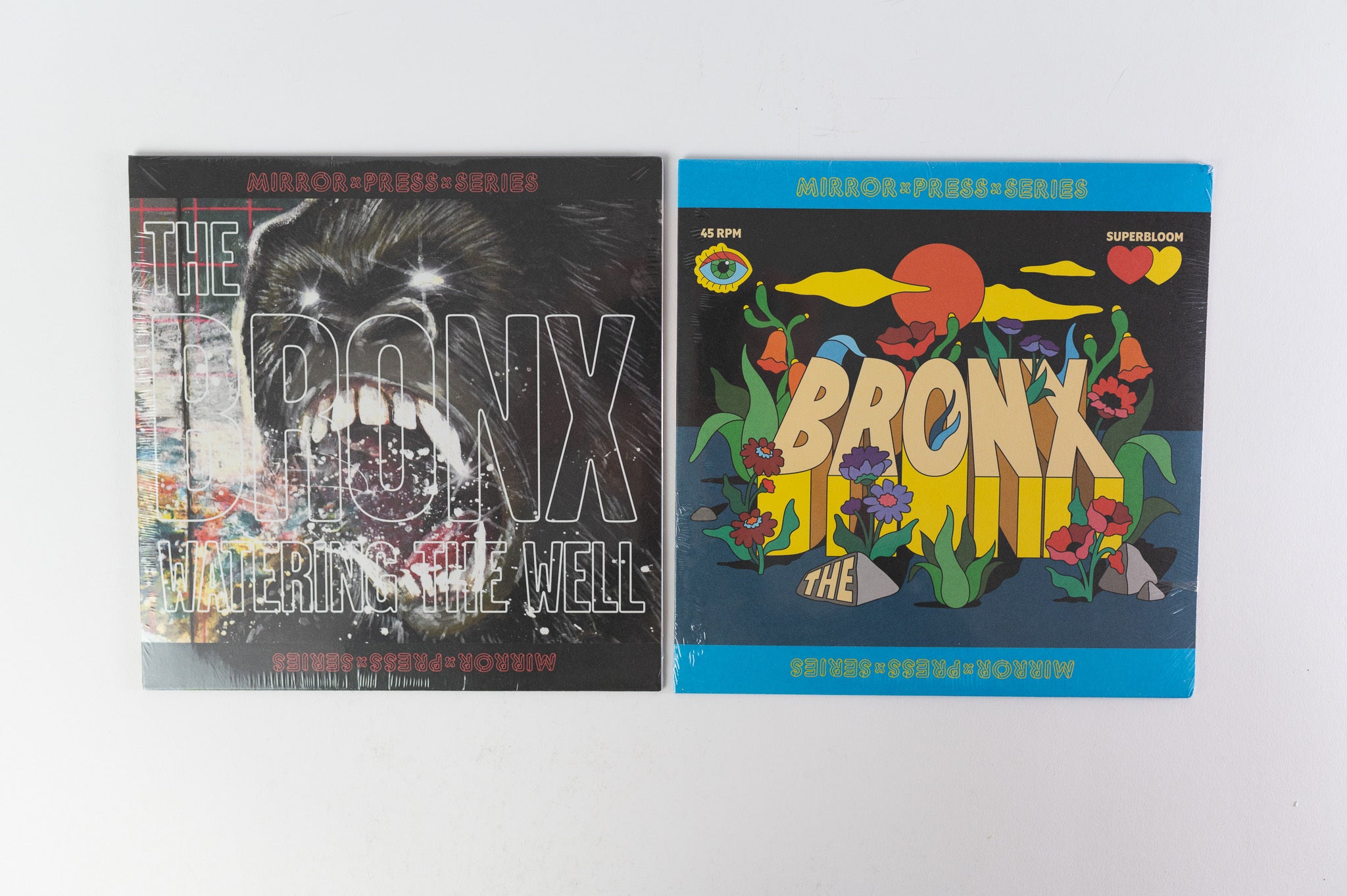 The Bronx - The Bronx on Cooking Vinyl White Drugs Ltd Edition Wooden 7" Box Set