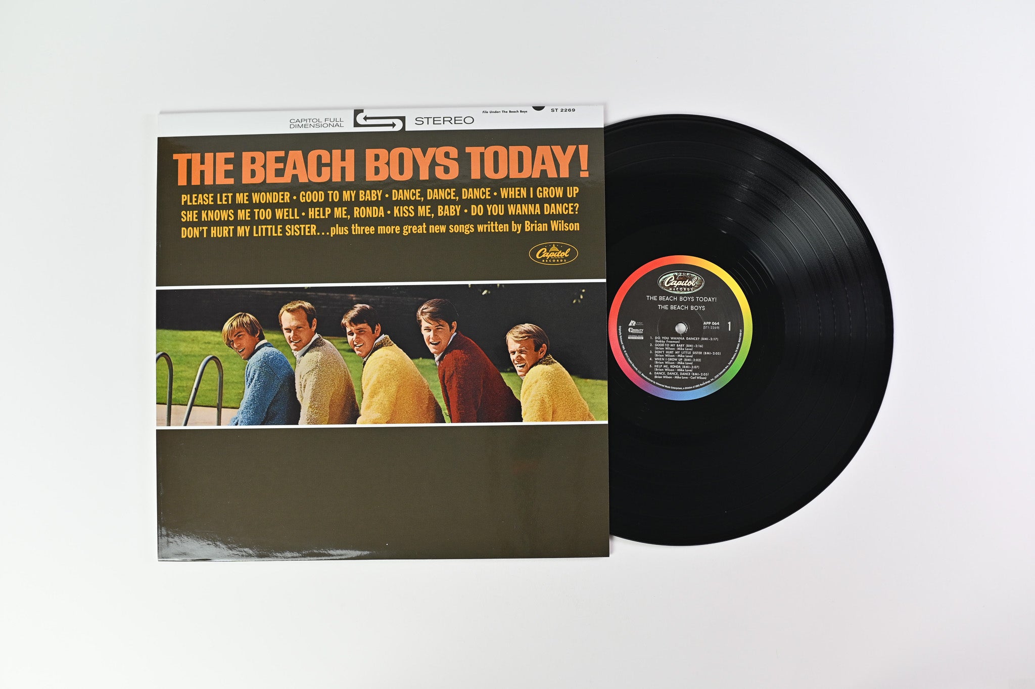 The Beach Boys - The Beach Boys Today! on Capitol Analogue Productions 200 Gram Reissue
