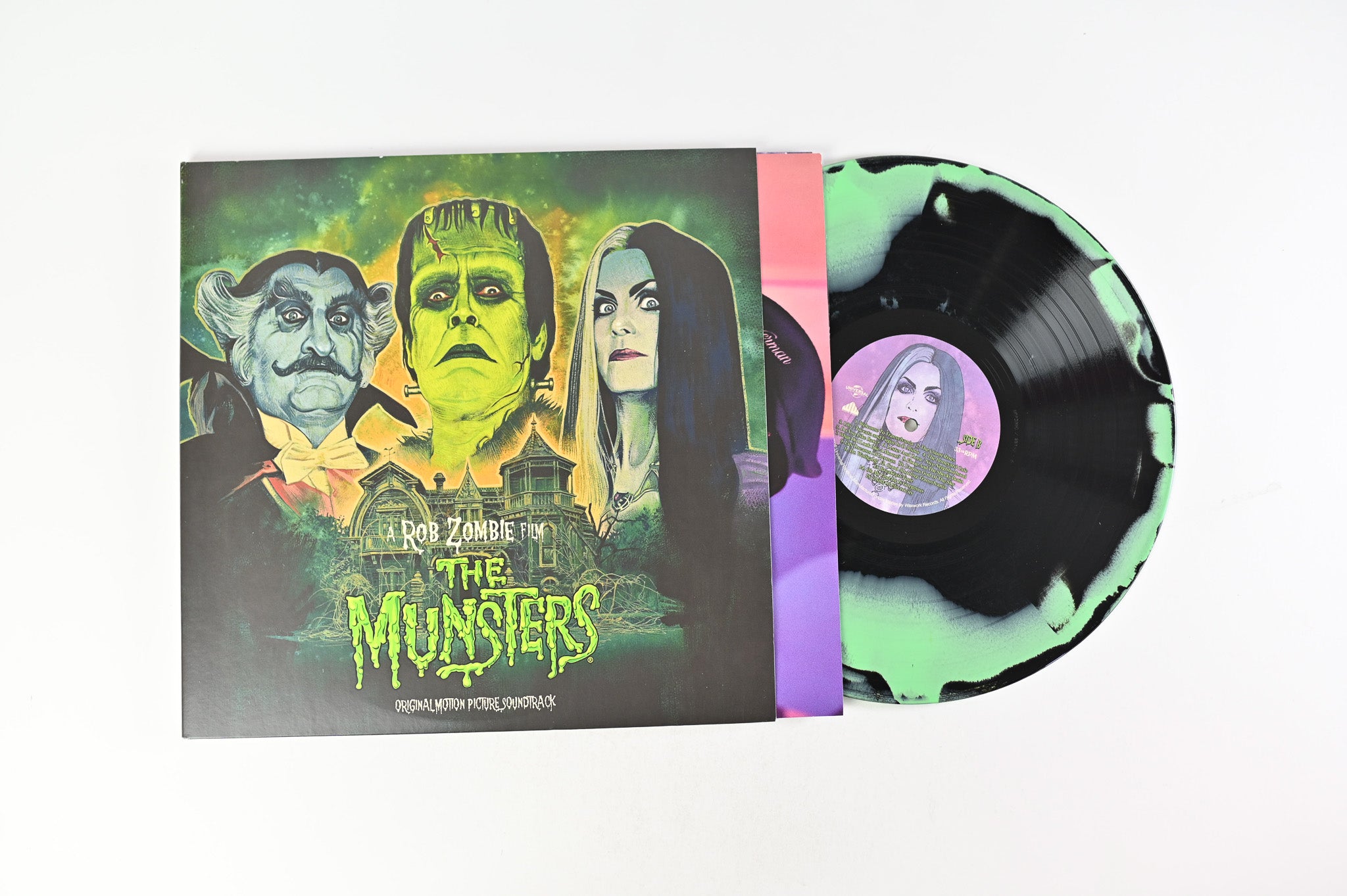Rob Zombie - The Munsters (Original Motion Picture Soundtrack) Deluxe Edition on Waxwork Records Herman & Lily Vinyl