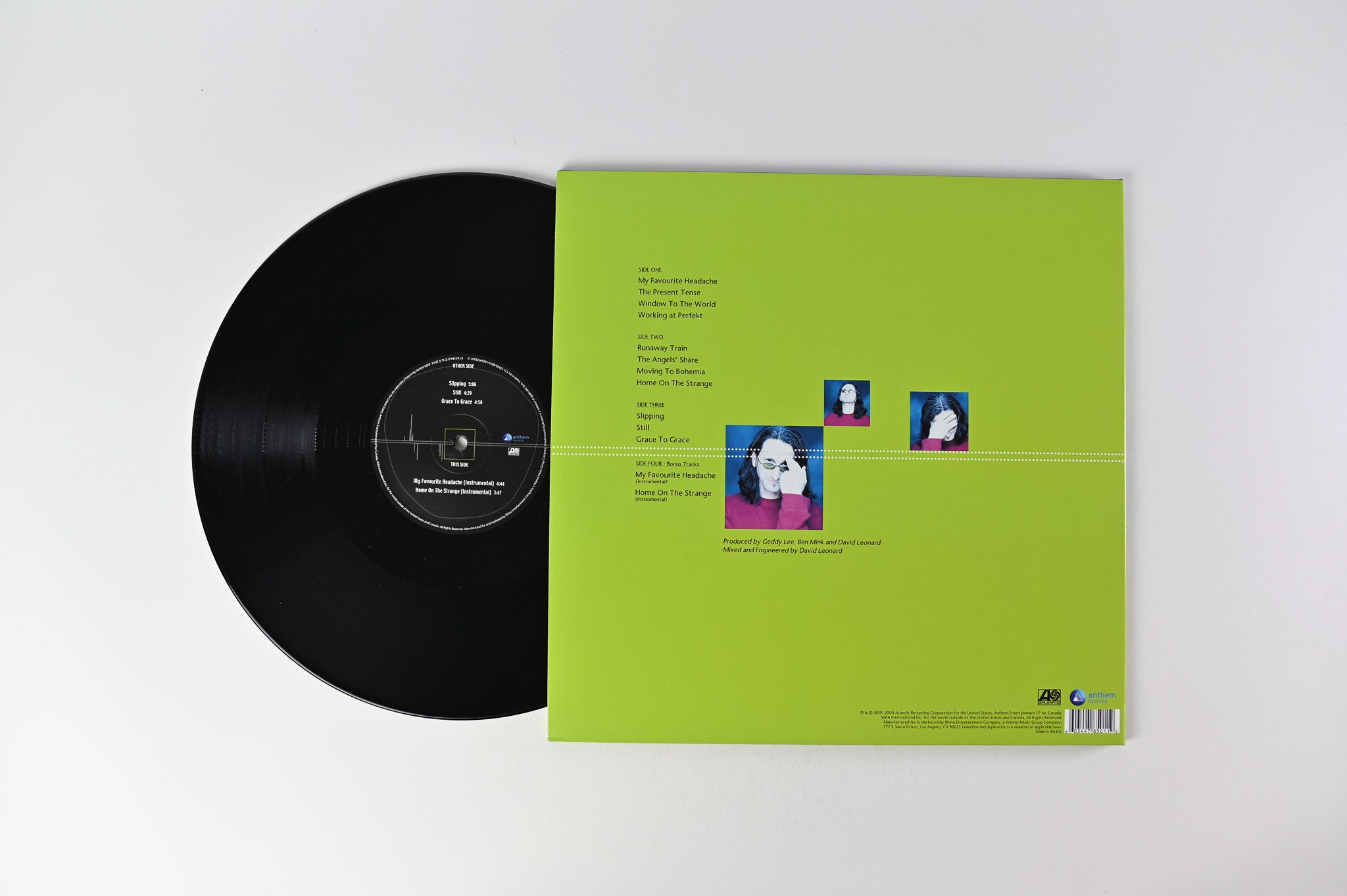 Geddy Lee - My Favourite Headache on Atlantic Ltd RSD Remastered